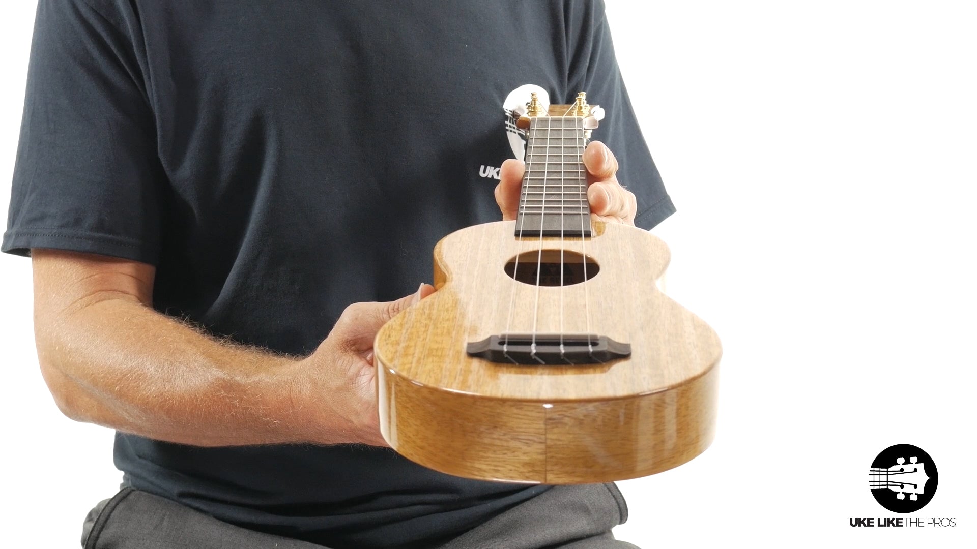 Rebel Creme Brulee Soprano Ukulele Mango "Mini T-Rex"