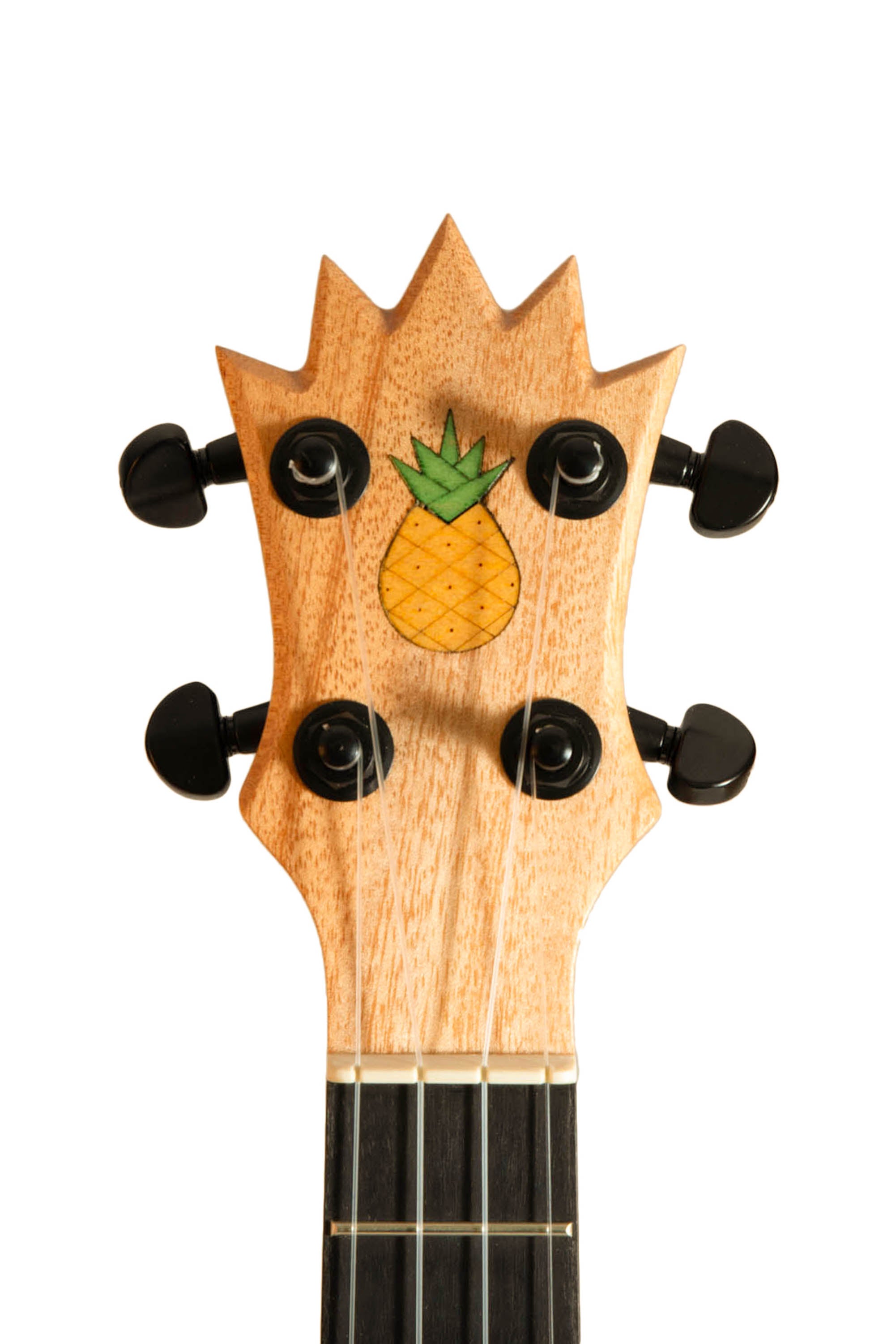 UkeSA Pineapple Sunday Opio Concert Ukulele Solid Acacia "Alexander the Great" by Pops KoAloha (DISCOUNTED $387)