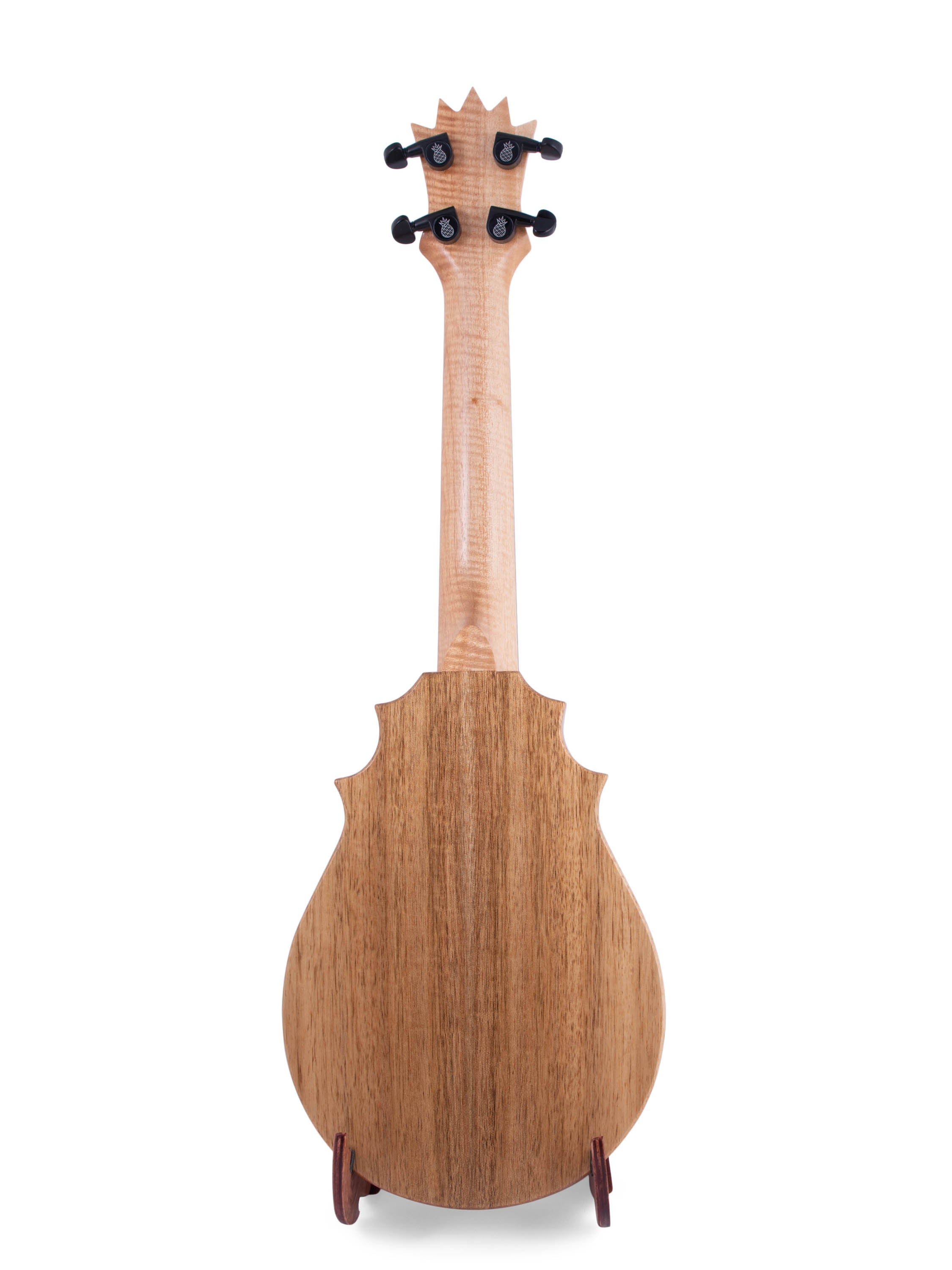 UkeSA Pineapple Sunday Opio Concert Ukulele Solid Acacia "Augustus" by Pops KoAloha (DISCOUNTED $387)
