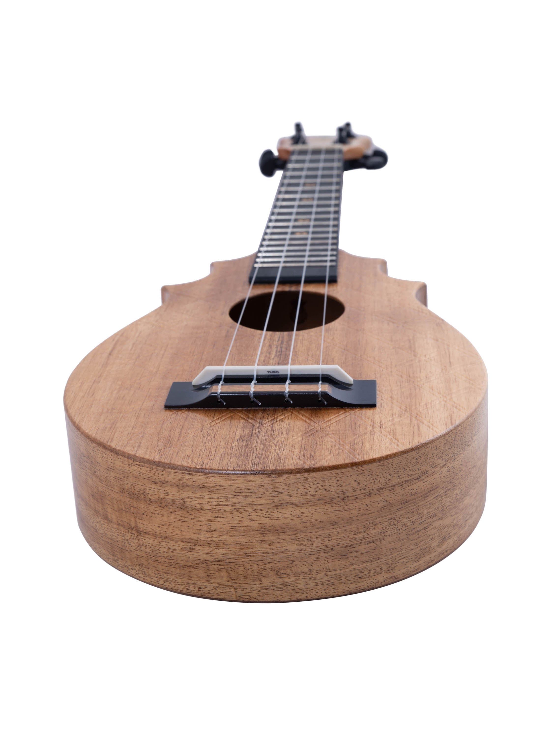 UkeSA Pineapple Sunday Opio Concert Ukulele Solid Acacia "Caesar" by Pops KoAloha (DISCOUNTED $387)