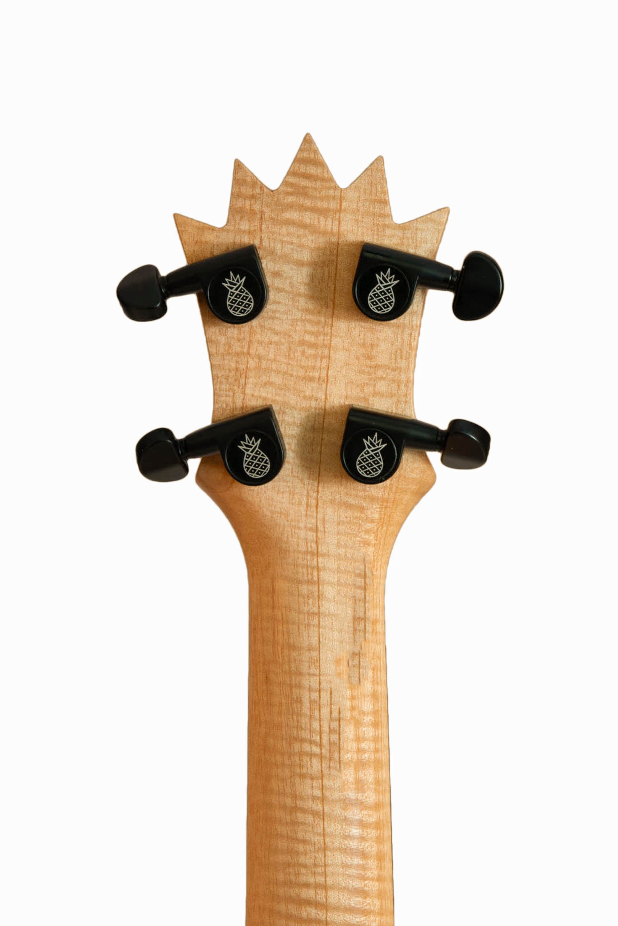 UkeSA Pineapple Sunday Opio Concert Ukulele Solid Acacia "Caspian" by Pops KoAloha (DISCOUNTED $387)