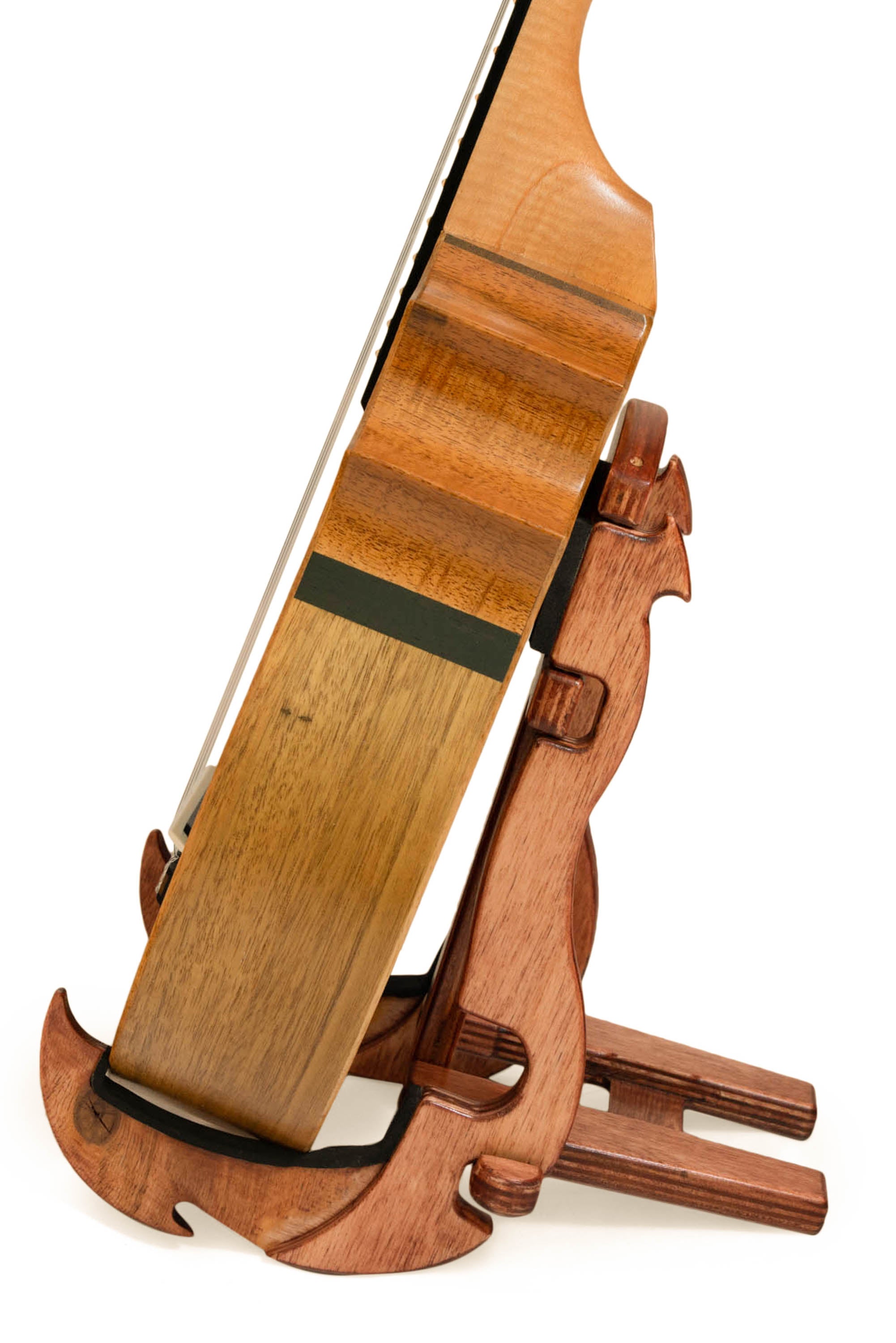 UkeSA Pineapple Sunday Opio Concert Ukulele Solid Acacia "Caspian" by Pops KoAloha (DISCOUNTED $387)