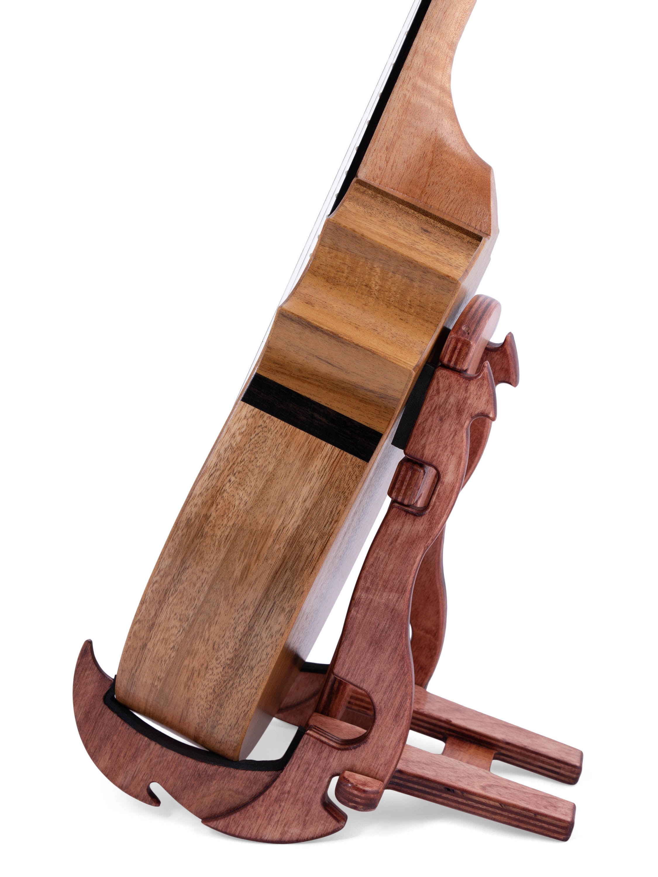 UkeSA Pineapple Sunday Opio Concert Ukulele Solid Acacia "Charlemagne" by Pops KoAloha (DISCOUNTED $387)