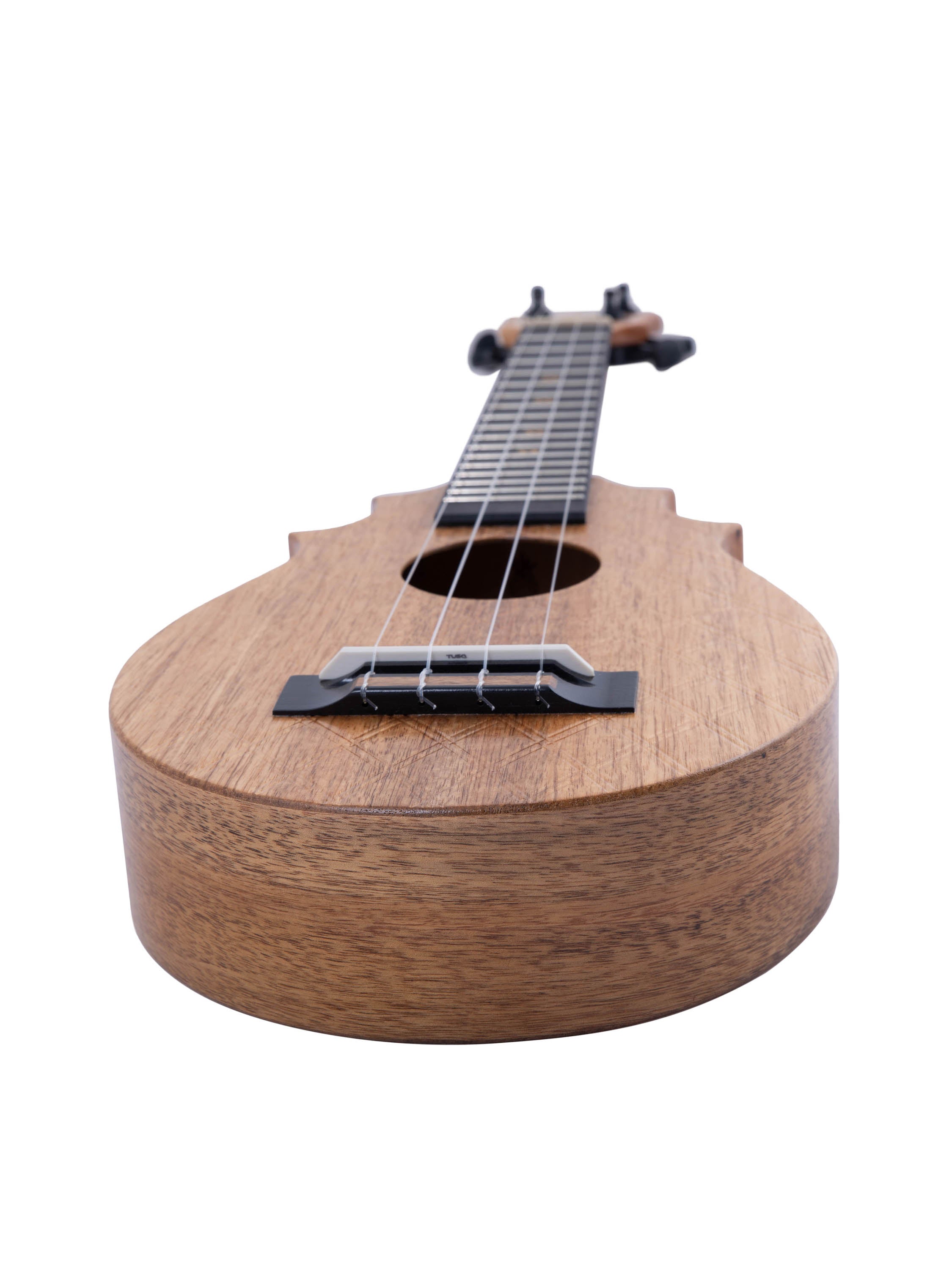 UkeSA Pineapple Sunday Opio Concert Ukulele Solid Acacia "Constantine" by Pops KoAloha (DISCOUNTED $387)