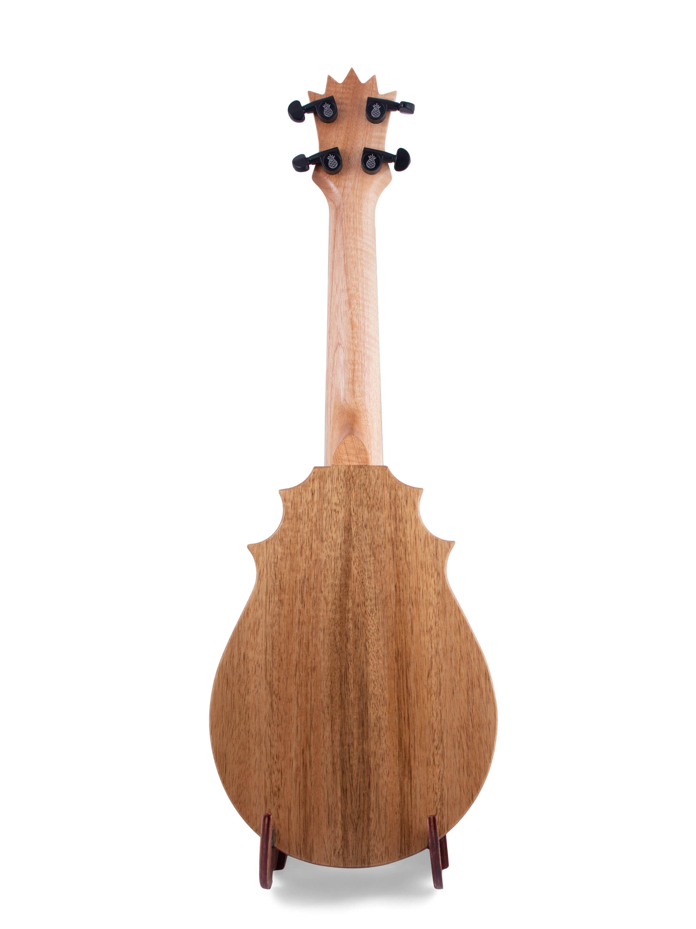 UkeSA Pineapple Sunday Opio Concert Ukulele Solid Acacia "Constantine" by Pops KoAloha (DISCOUNTED $387)