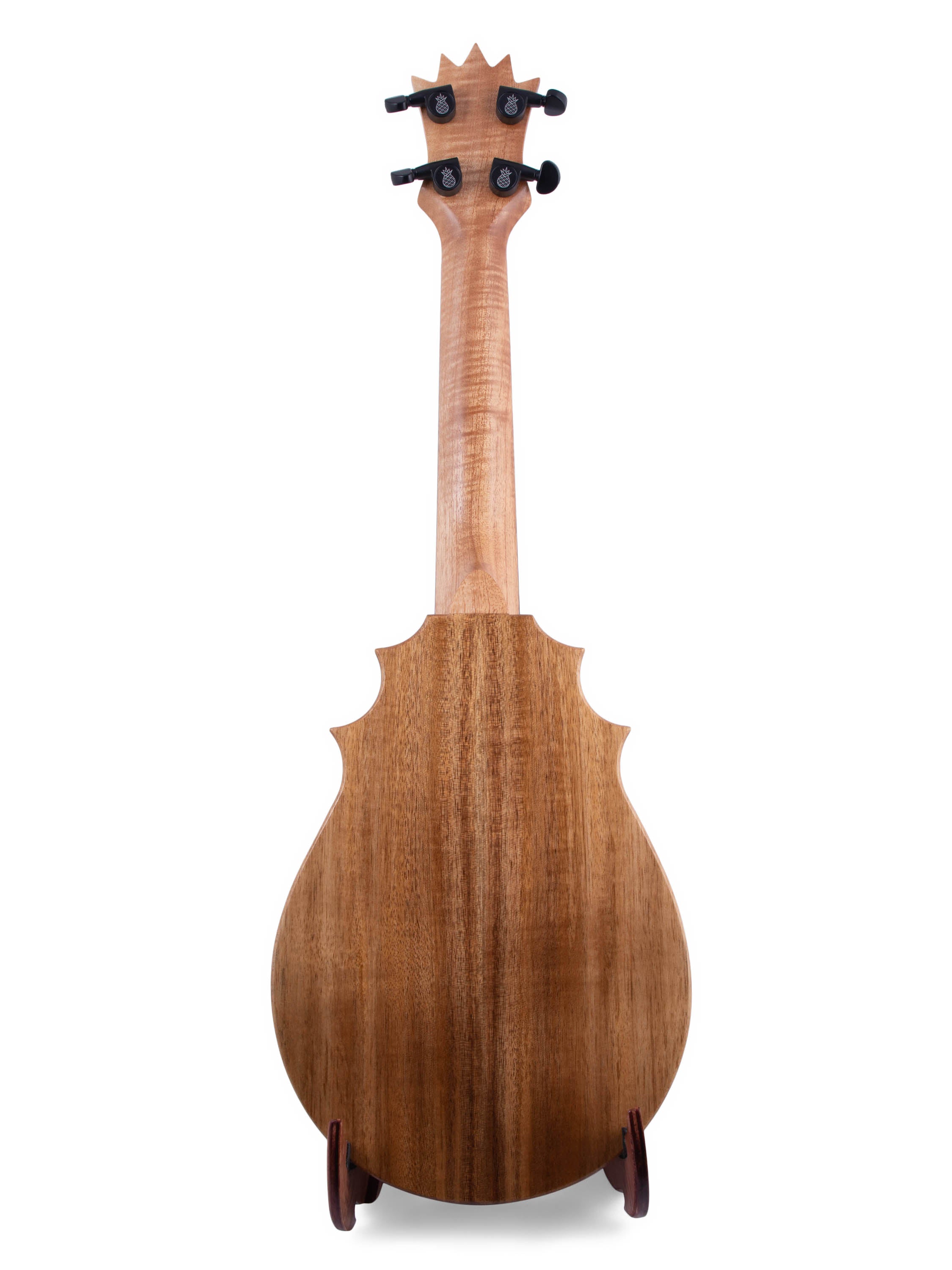 UkeSA Pineapple Sunday Opio Concert Ukulele Solid Acacia "Cyrus" by Pops KoAloha (DISCOUNTED $387)