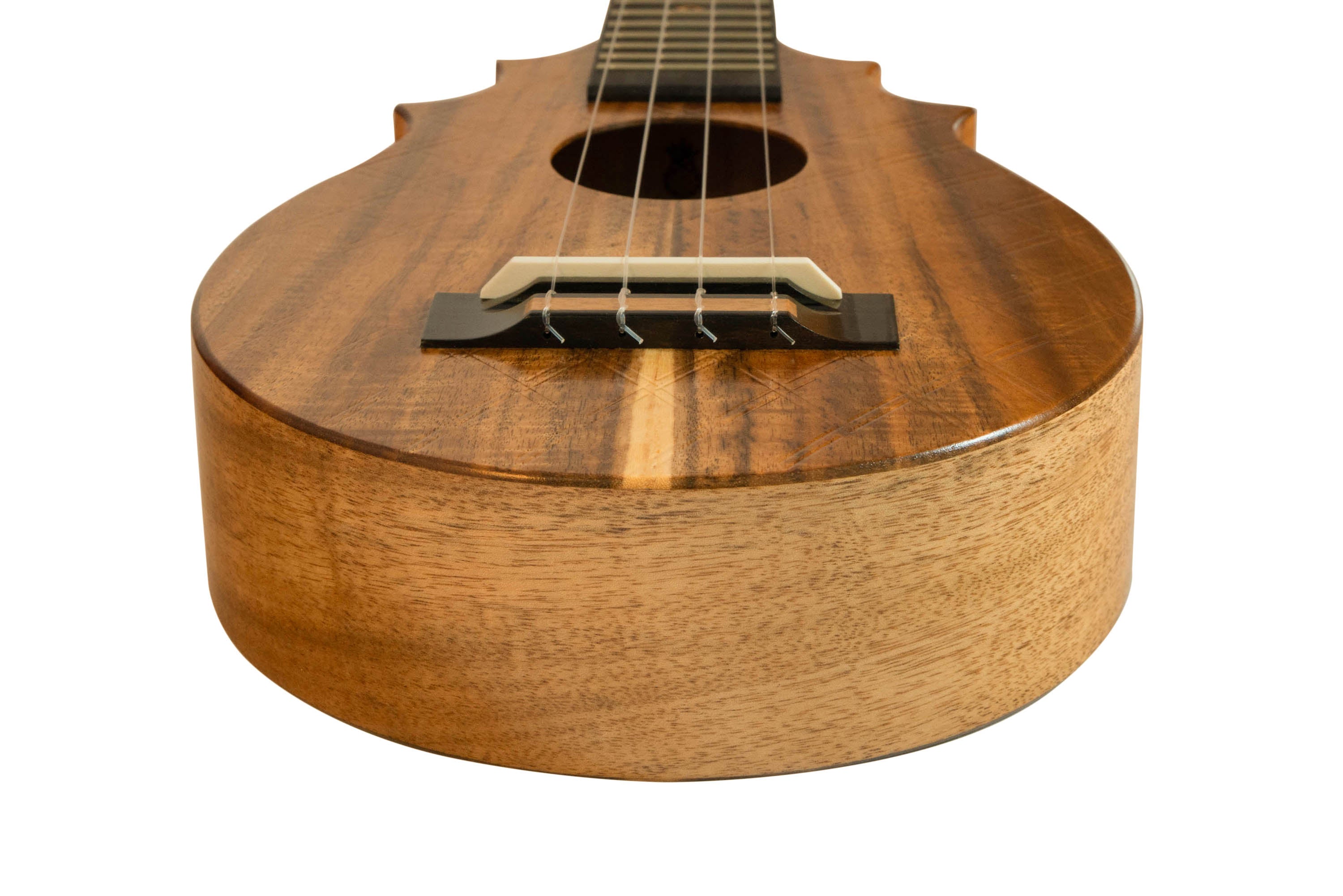UkeSA Pineapple Sunday Opio Concert Ukulele Solid Acacia "Ferdinand" by Pops KoAloha (DISCOUNTED $387)
