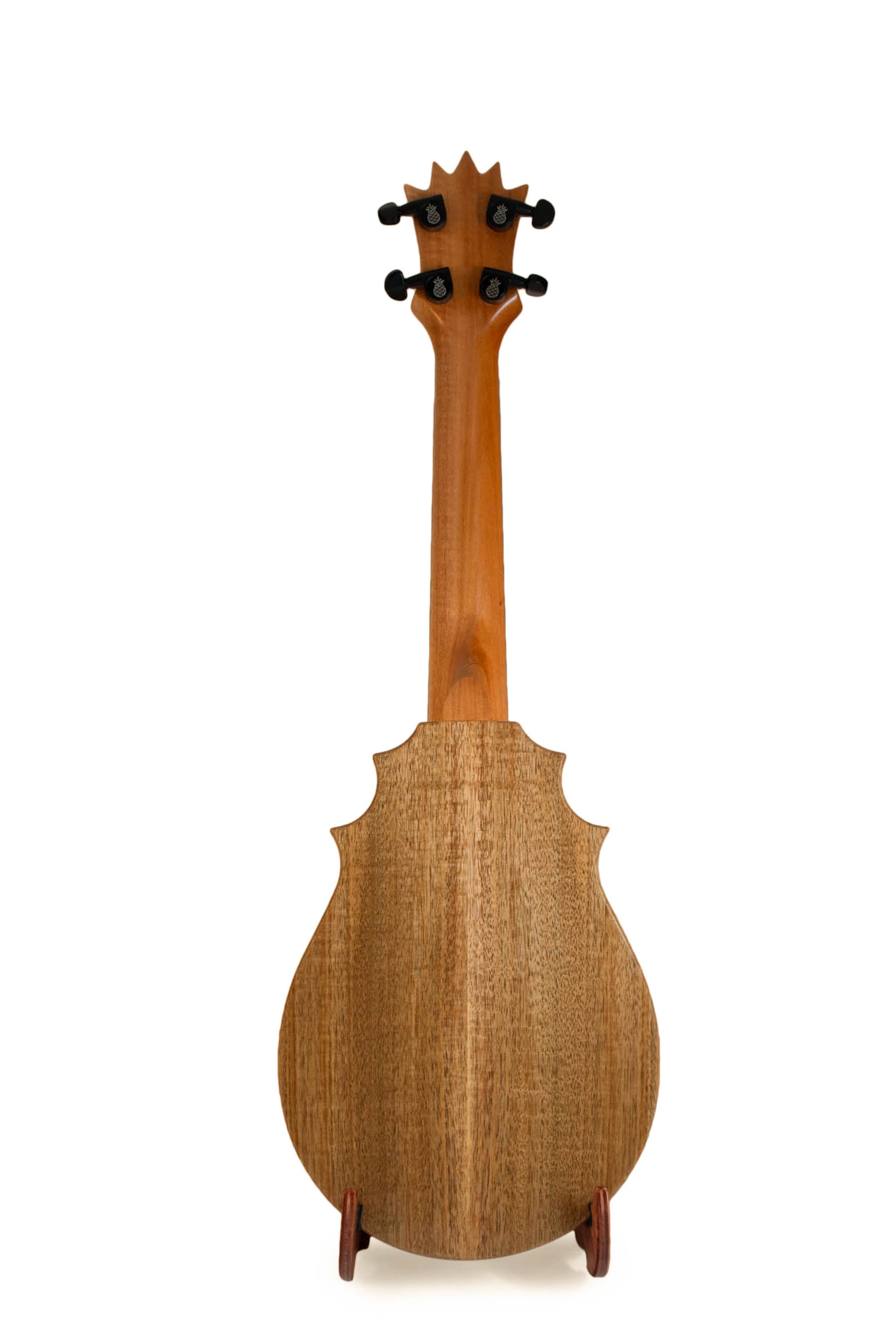 UkeSA Pineapple Sunday Opio Concert Ukulele Solid Acacia "King Alfred" by Pops KoAloha (DISCOUNTED $387)