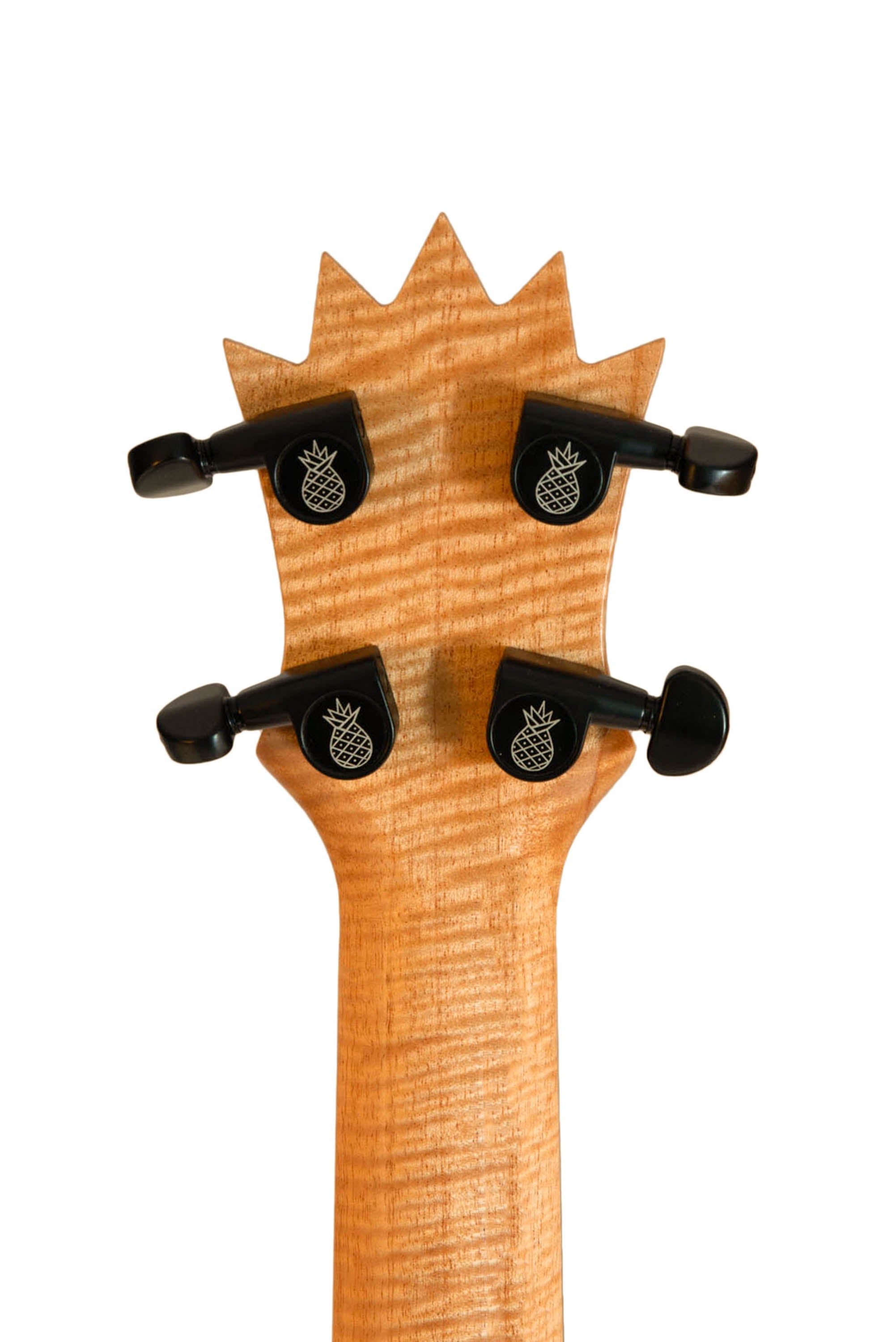 UkeSA Pineapple Sunday Opio Concert Ukulele Solid Acacia "Louis XIV" by Pops KoAloha (DISCOUNTED $387)
