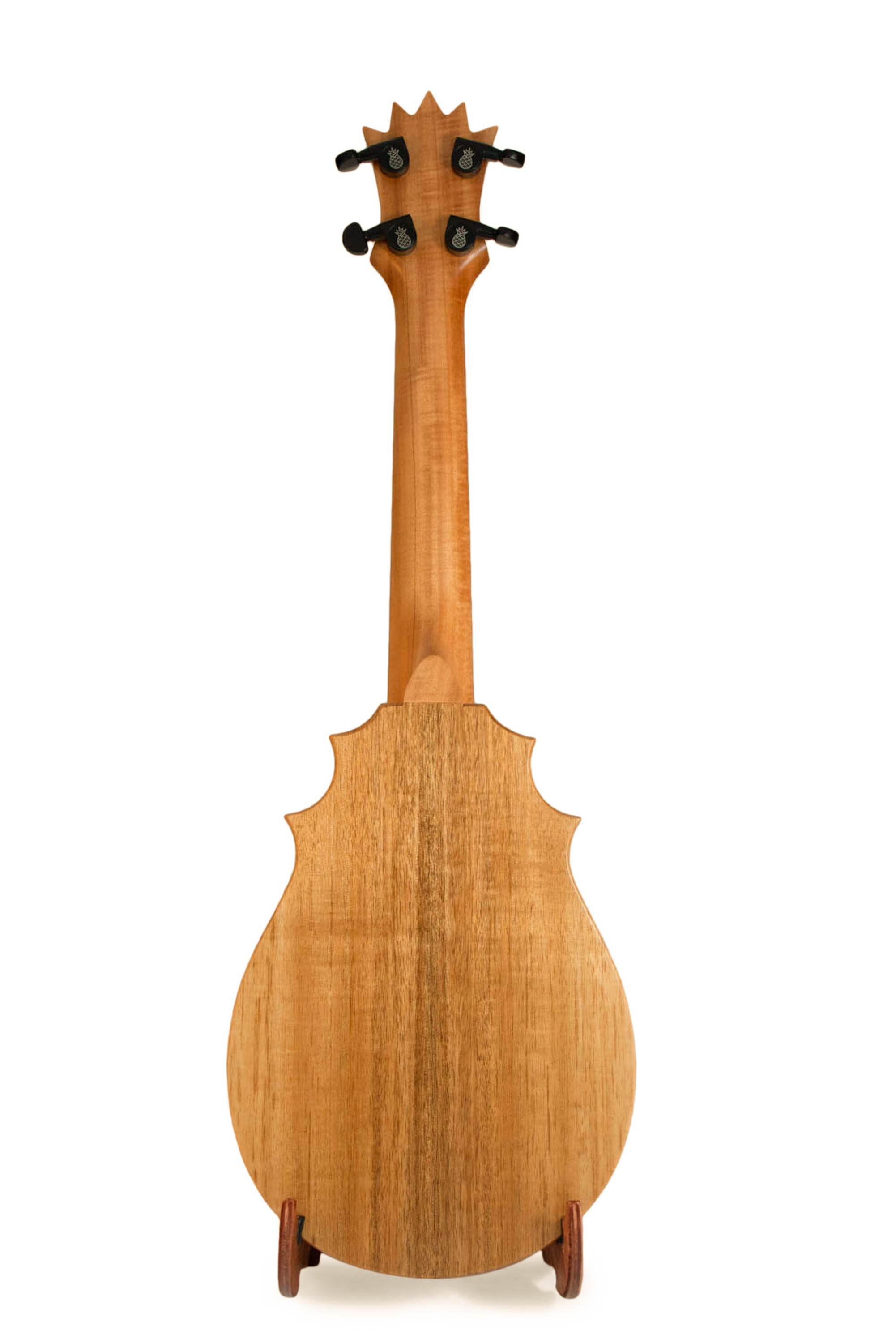 UkeSA Pineapple Sunday Opio Concert Ukulele Solid Acacia "Romeo" by Pops KoAloha (DISCOUNTED $387)