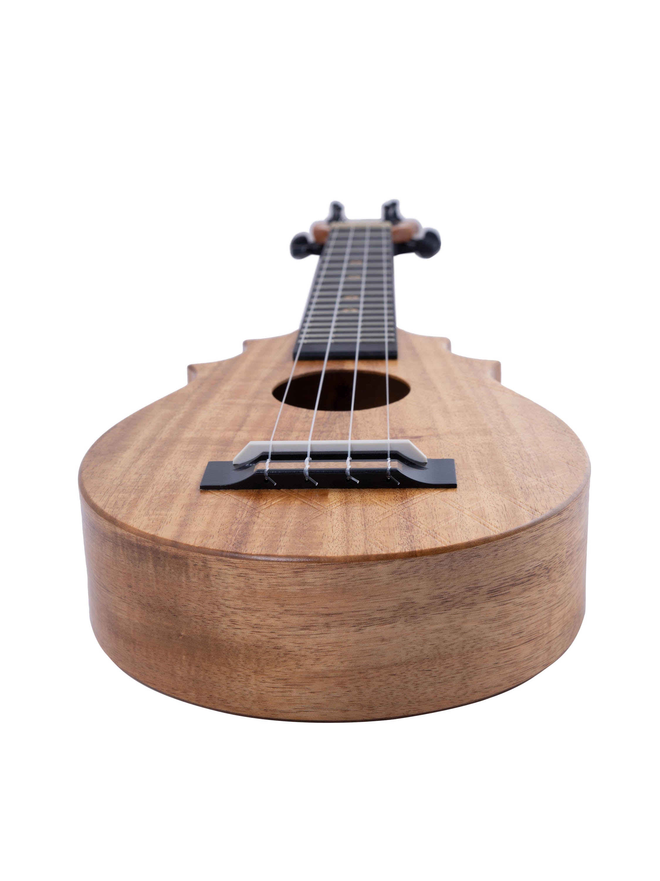 UkeSA Pineapple Sunday Opio Concert Ukulele Solid Acacia "Splash" by Pops KoAloha (DISCOUNTED $387)