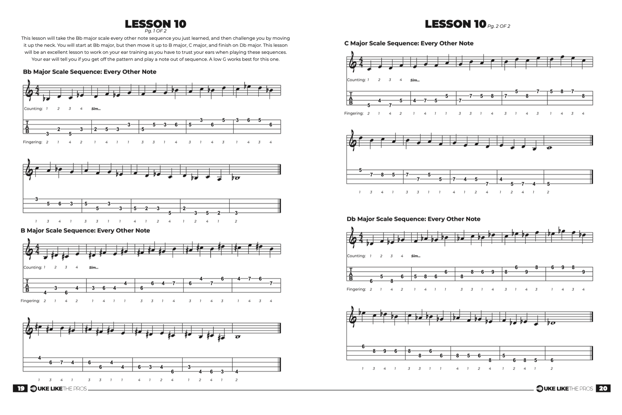 Ukulele Practice And Technique Bootcamp Book | Uke Like The Pros