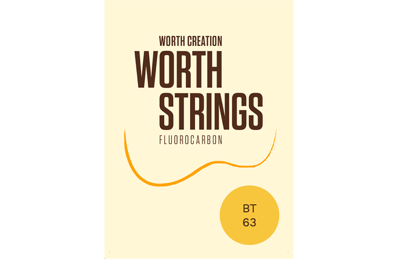 Worth BT-63 Brown Tenor Ukulele Strings