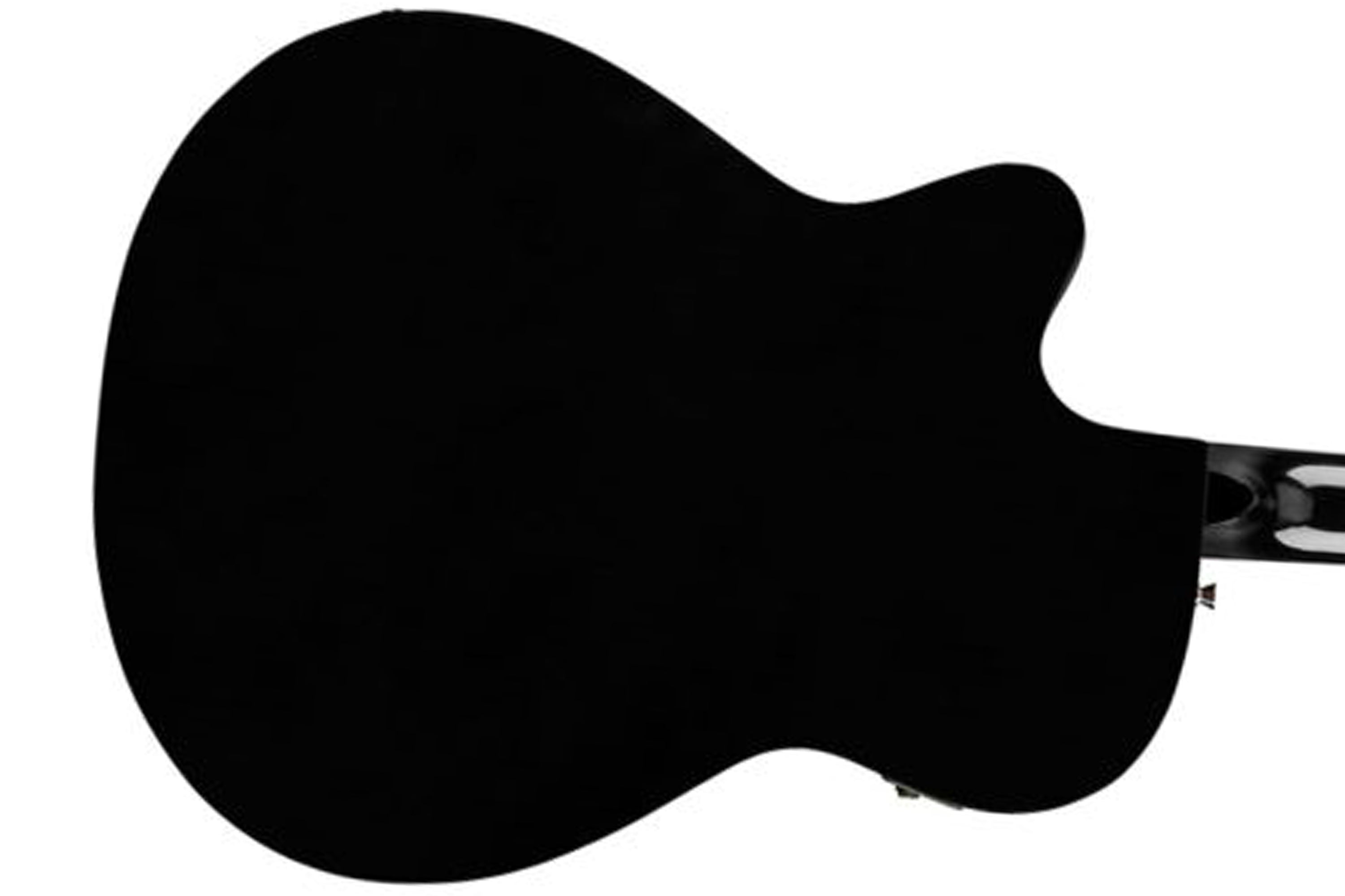 Fender 135CE V2 Concert Acoustic Electric Guitar - Black
