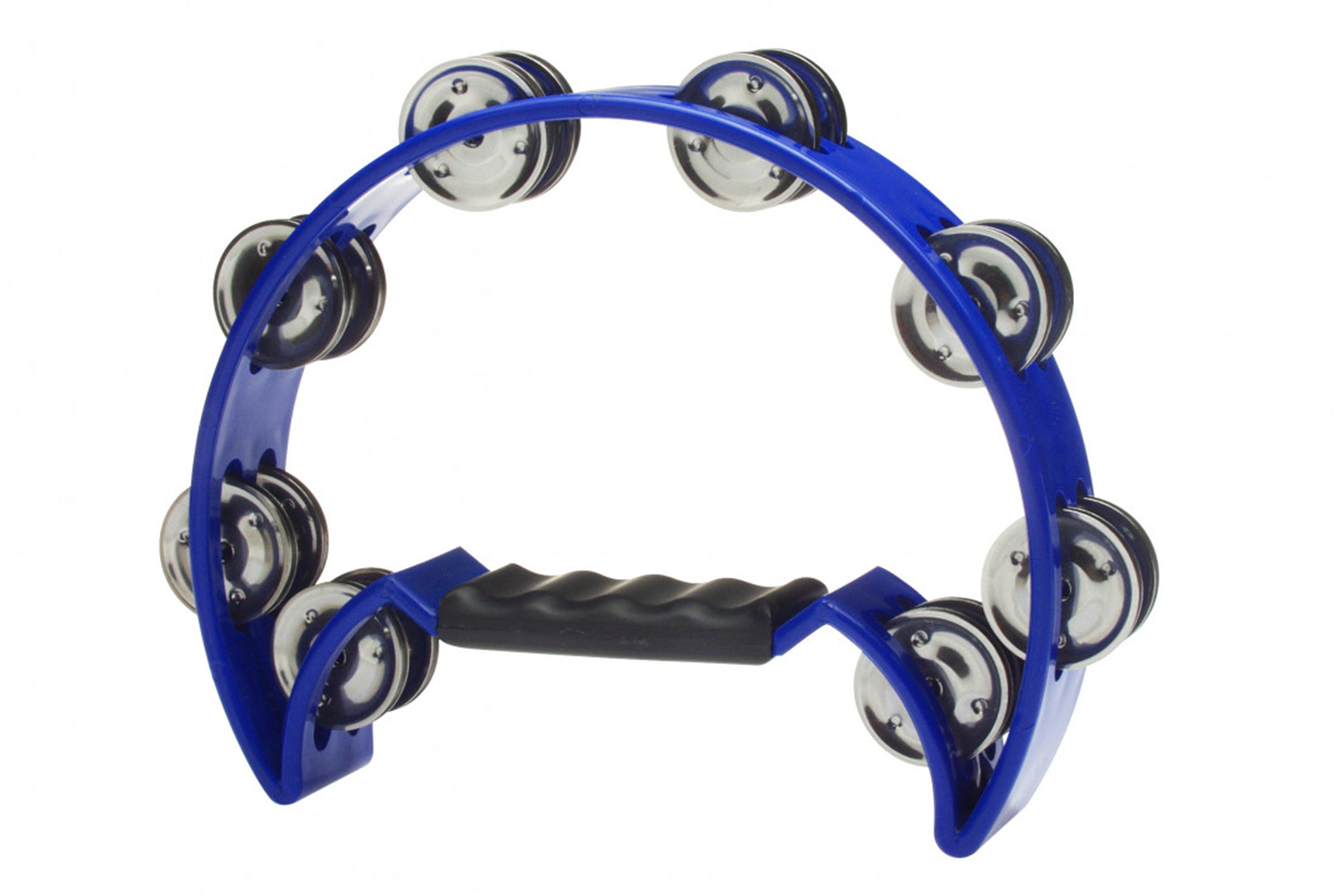 STAGG 16 Jingle Cutaway Tambourine - Blue