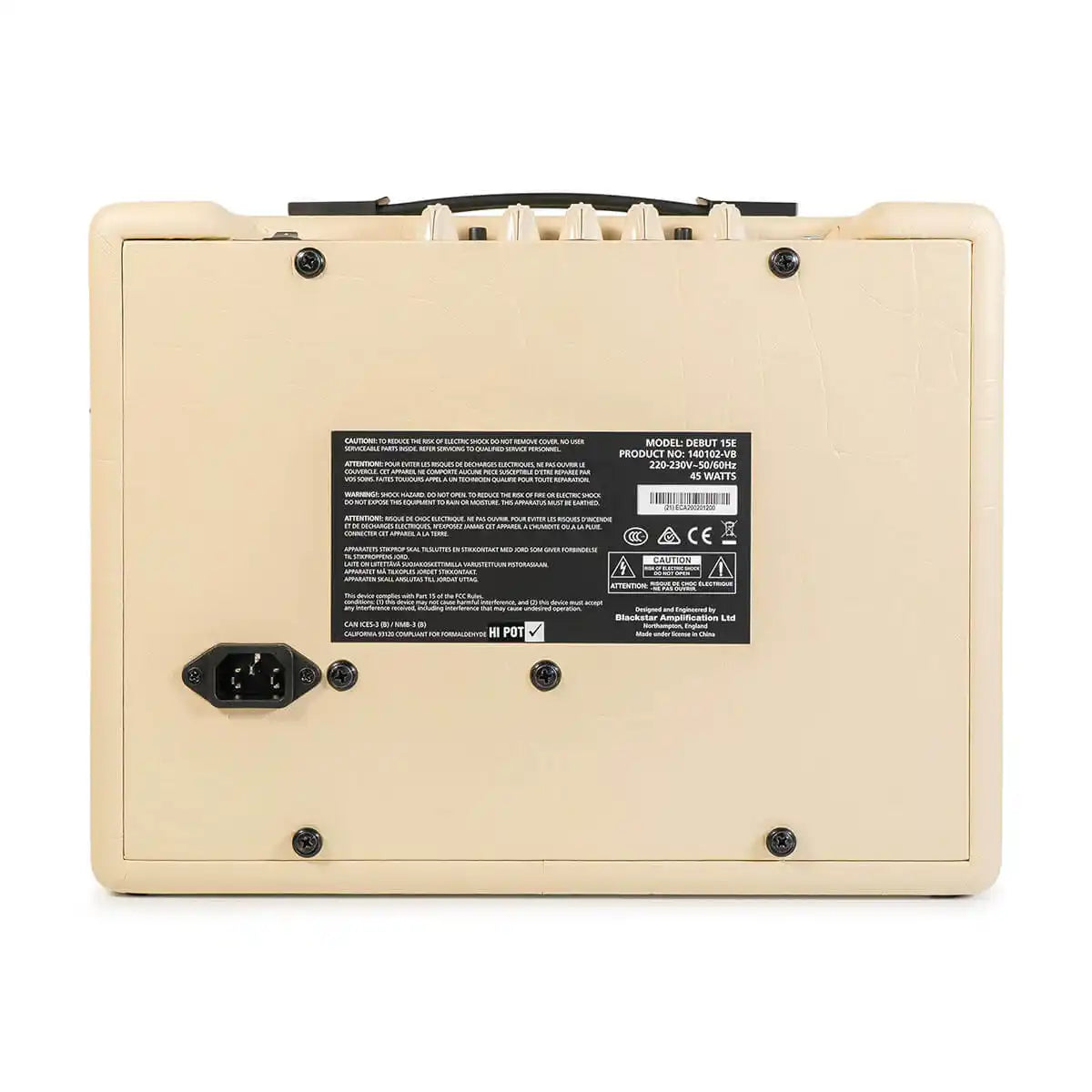debut-15e-amp-rear | Terry Carter Music Store