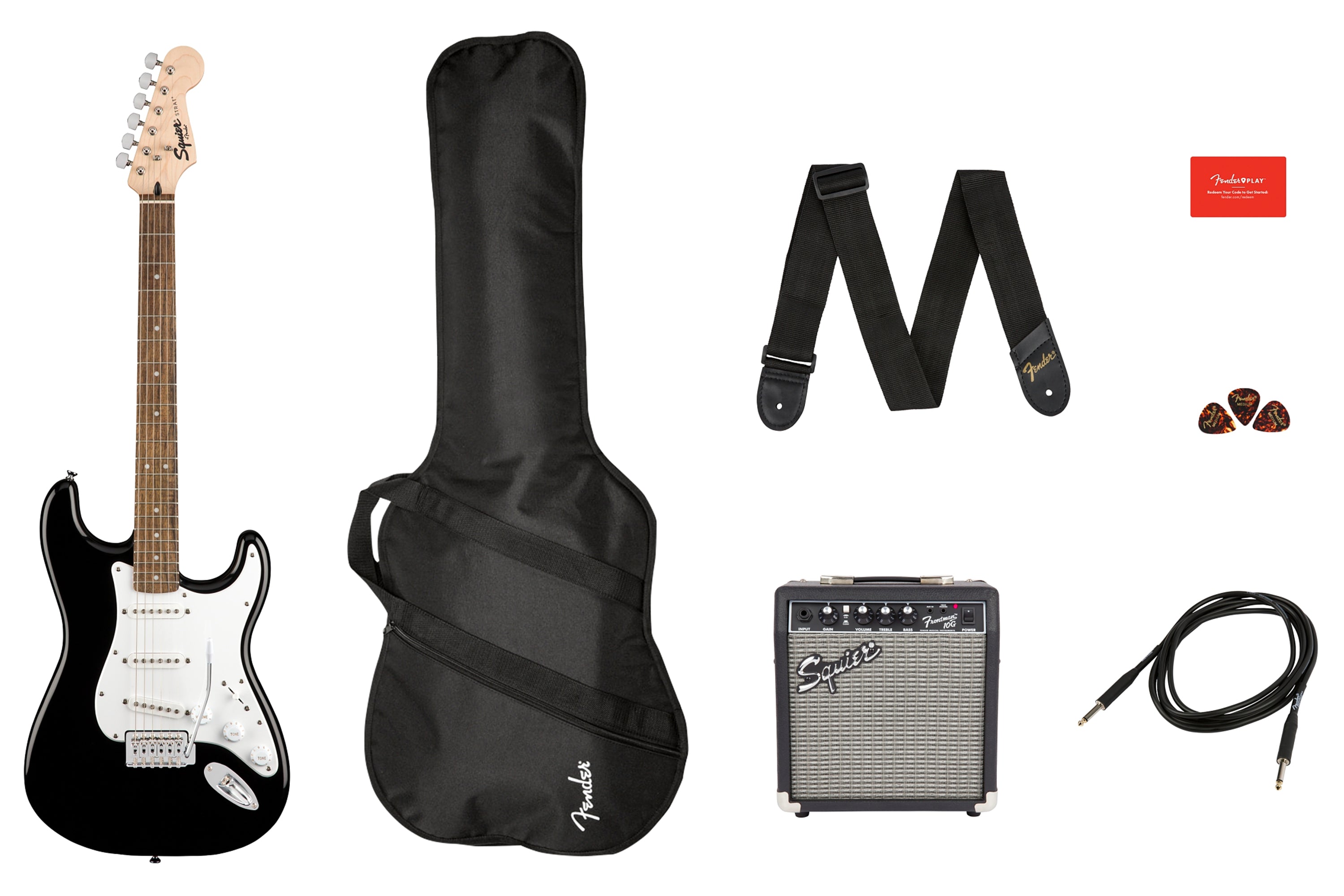 Squier By Fender Stratocaster Guitar Pack
