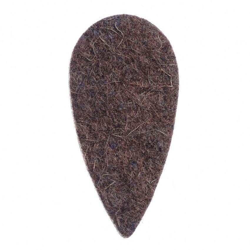 felt-tones-teardrop-brown-wool-felt-1-pick-8347-p | Terry Carter Music Store