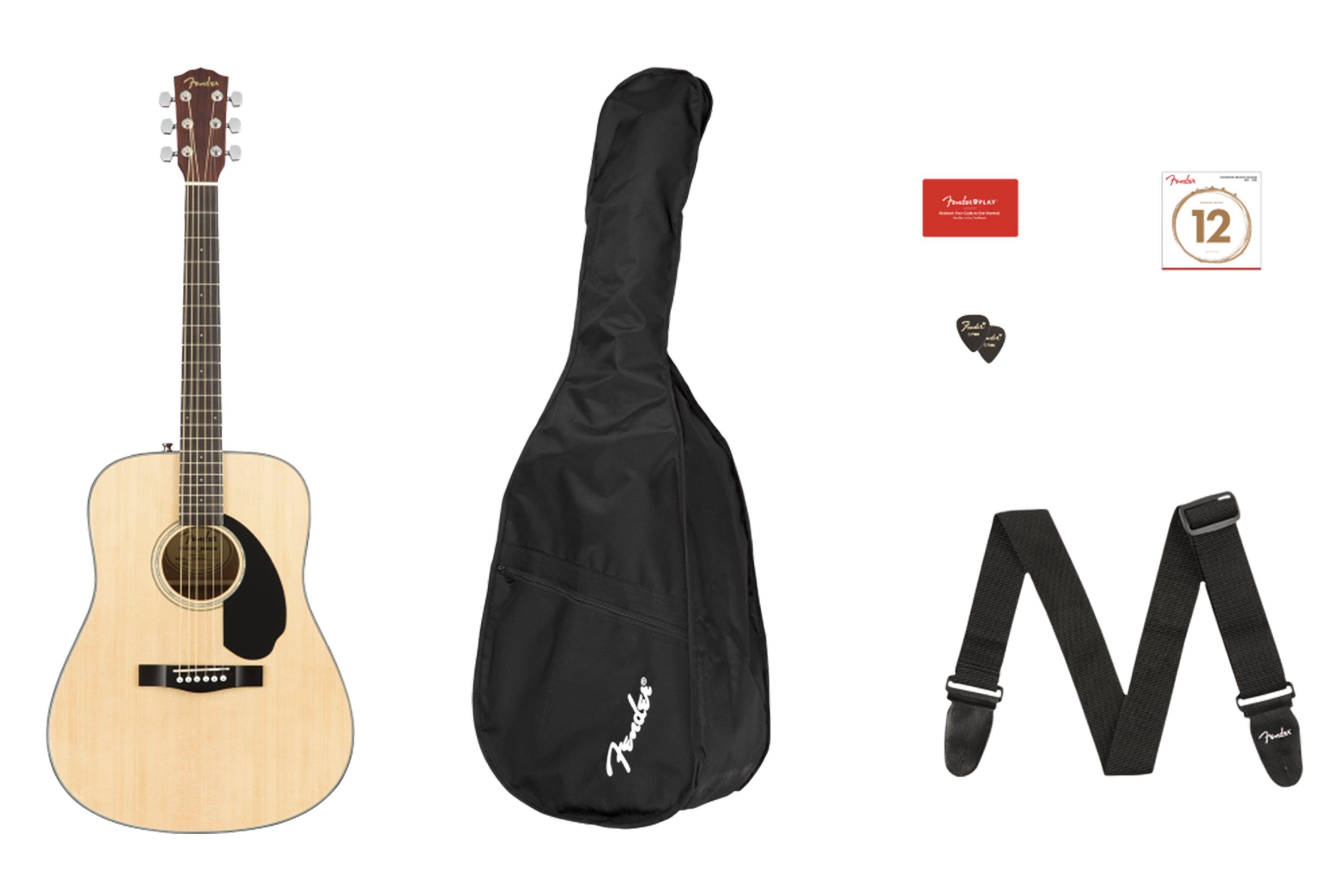 Fender CD-60S Dreadnought V2 Acoustic Guitar