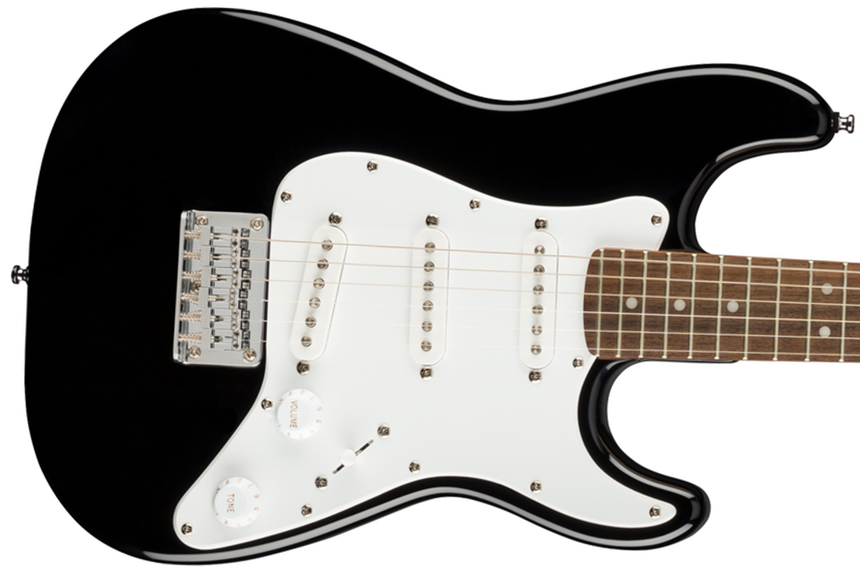Squier By Fender Mini Stratocaster Guitar - Black