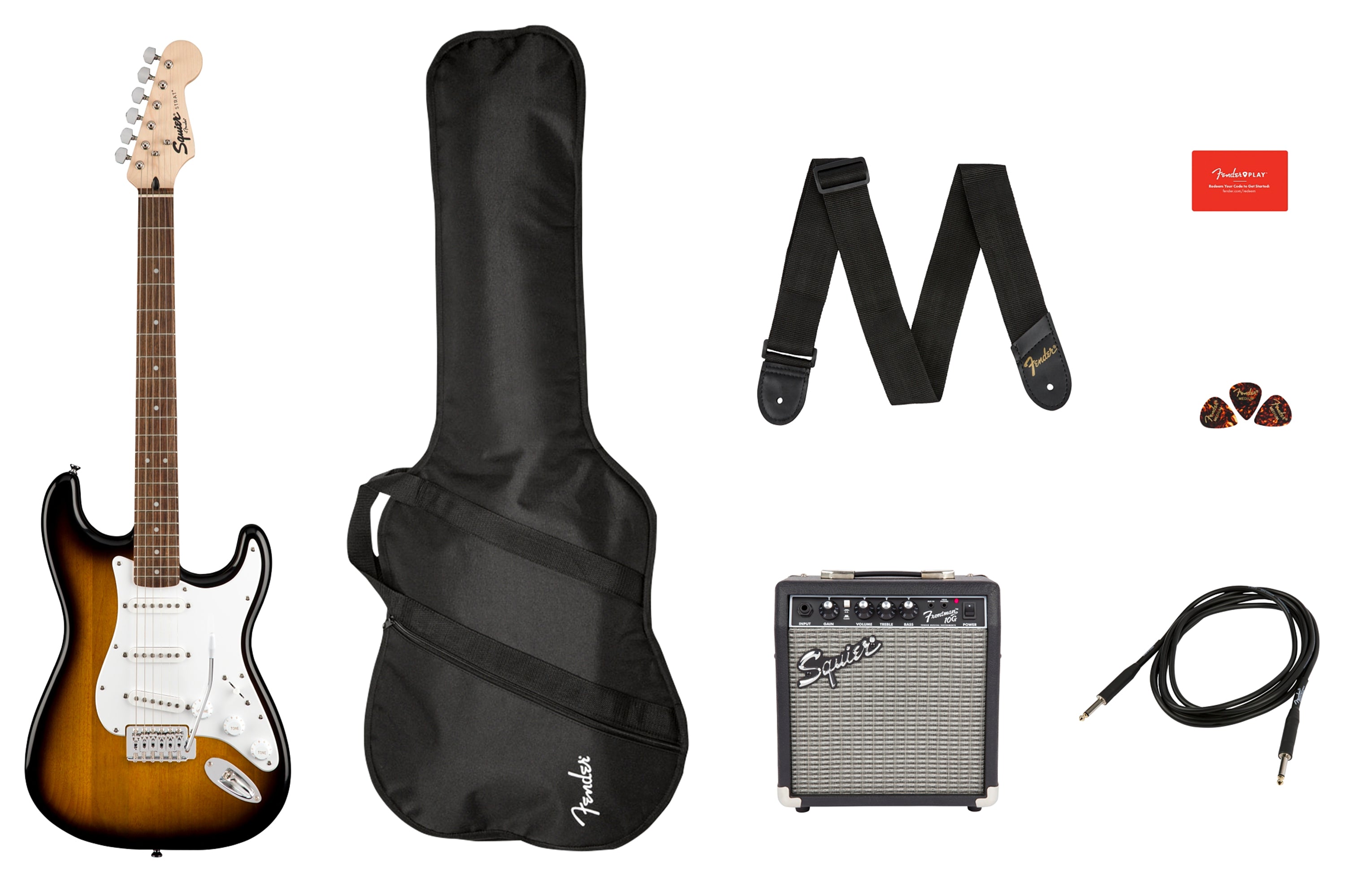 Squier By Fender Stratocaster Guitar Pack