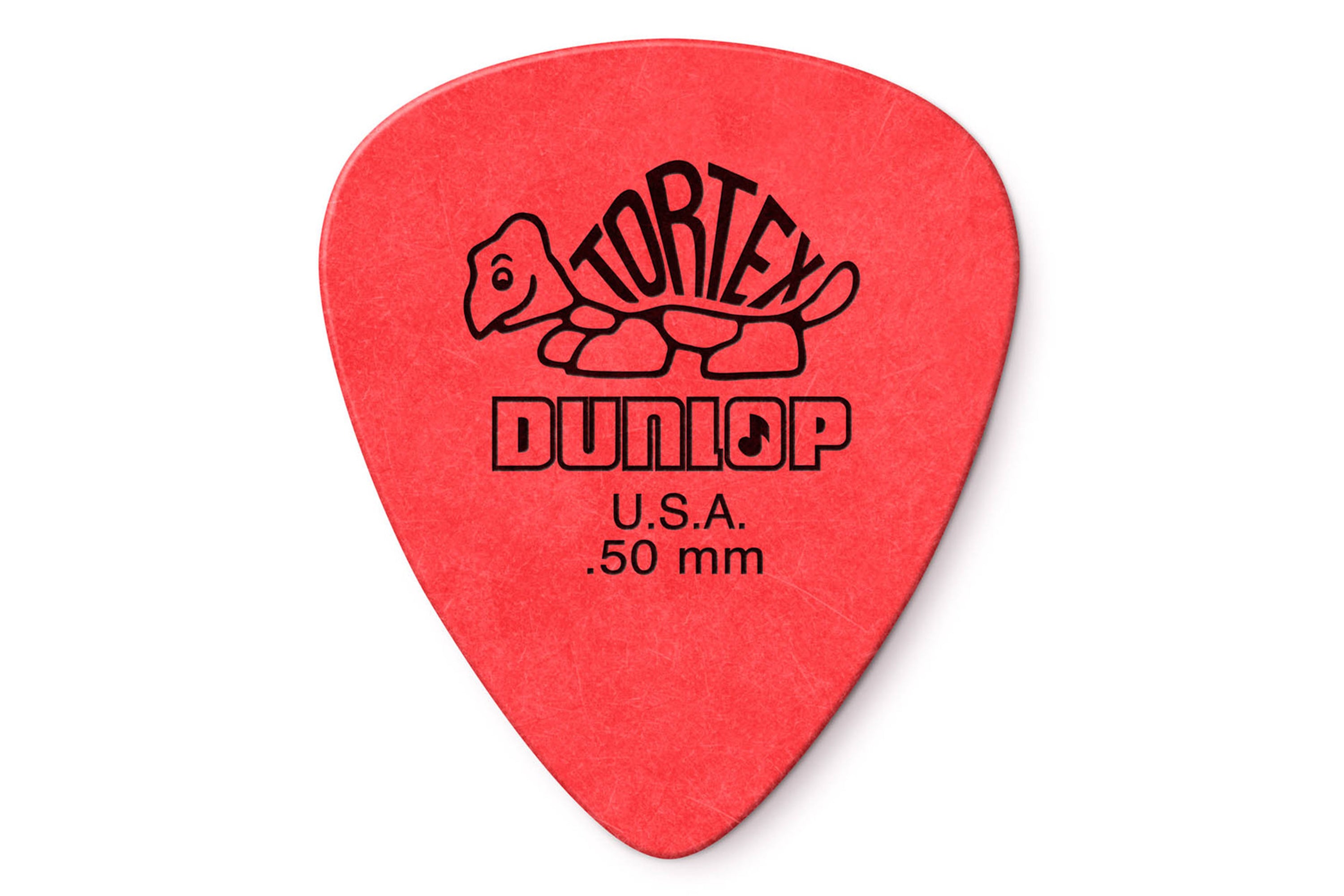 Dunlop Tortex® Standard .50mm Red Guitar & Ukulele Pick - SINGLE PICK