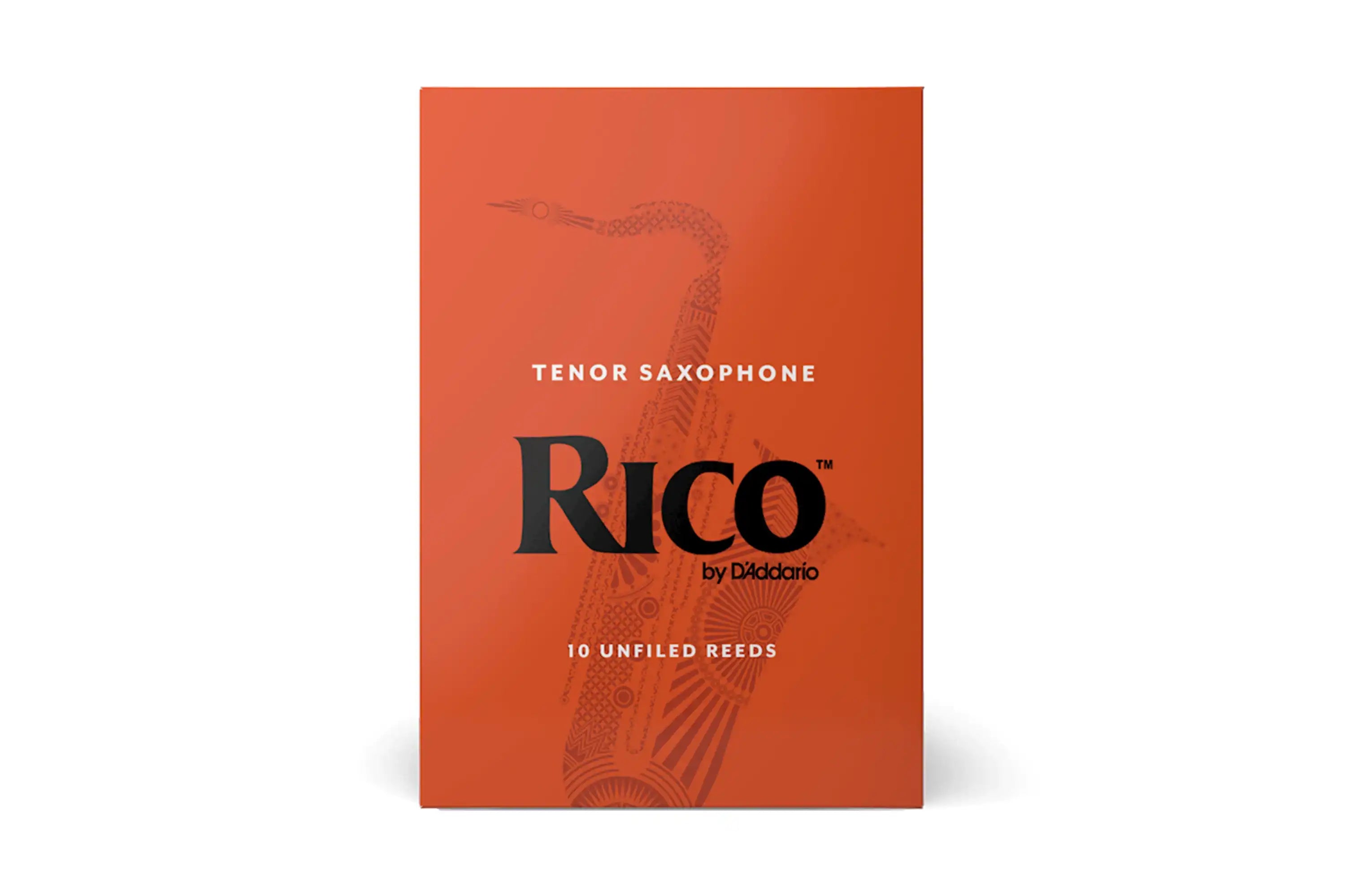 Rico by D'Addario Tenor Saxophone Reeds Strength 2.5 - 10 Pack