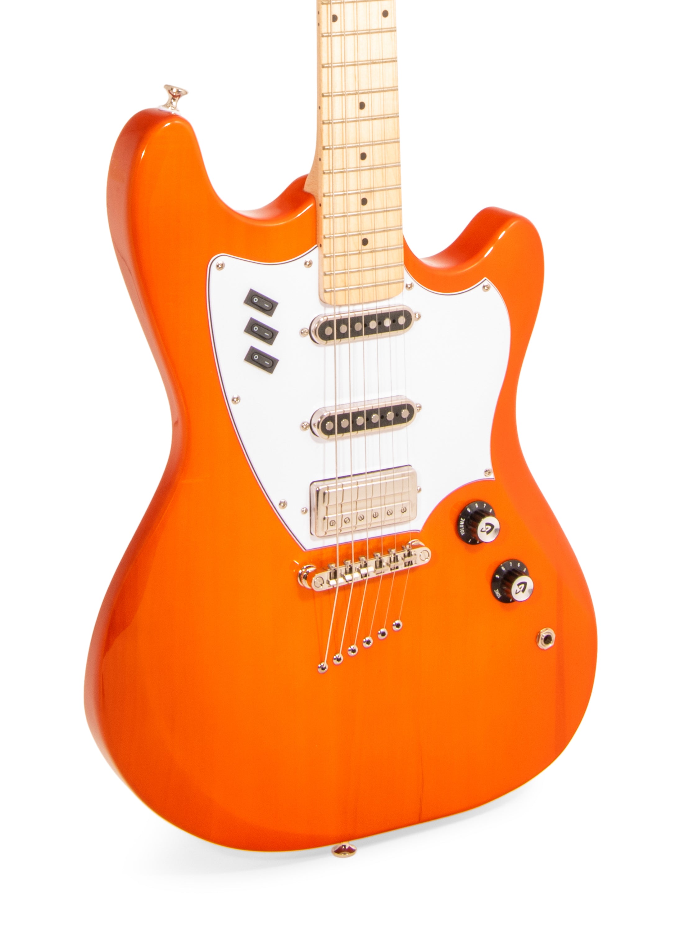Guild Surfliner Electric Guitar Orange "Crazy Train"