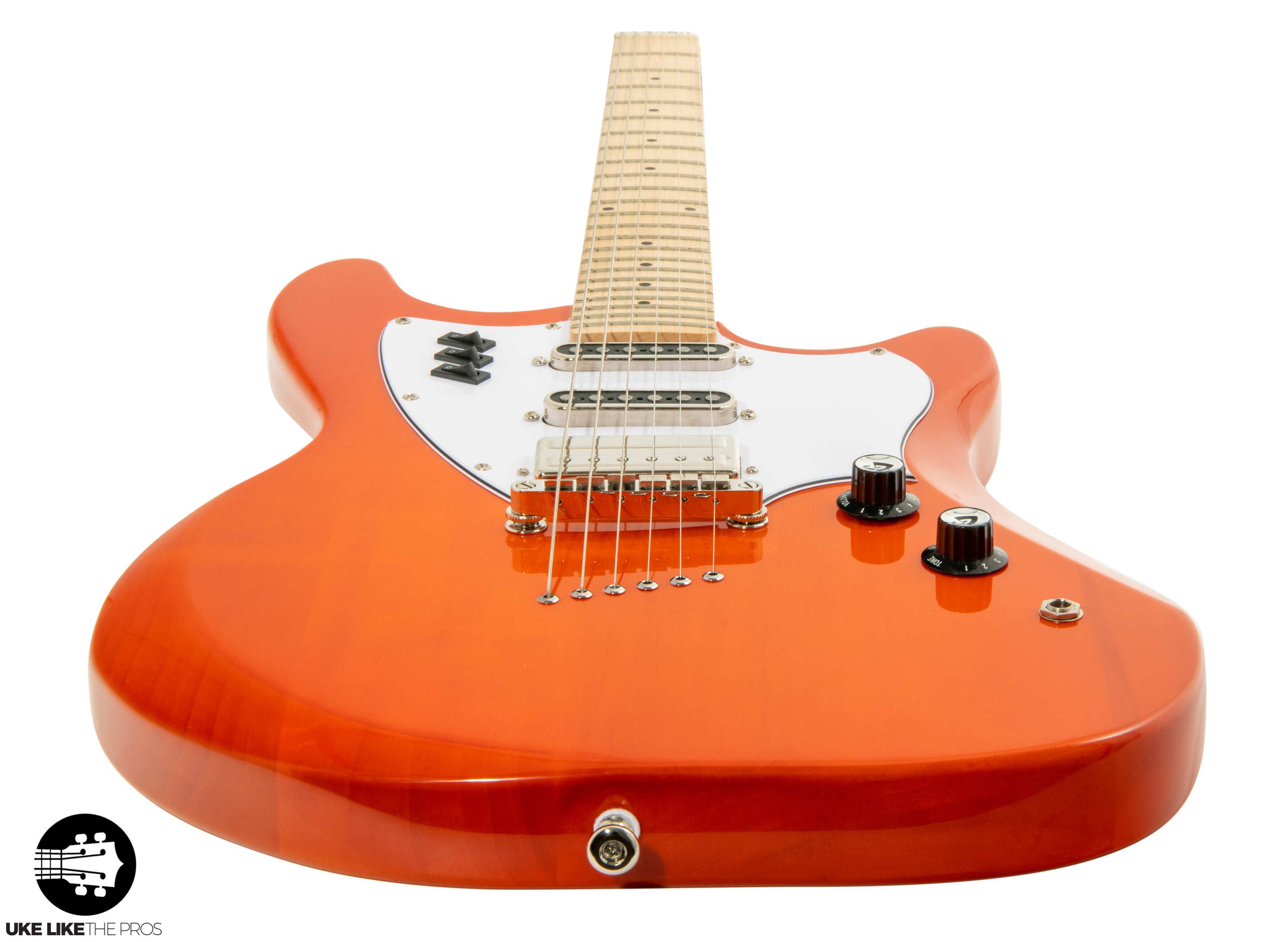 Guild Surfliner Electric Guitar Orange "Crazy Train"