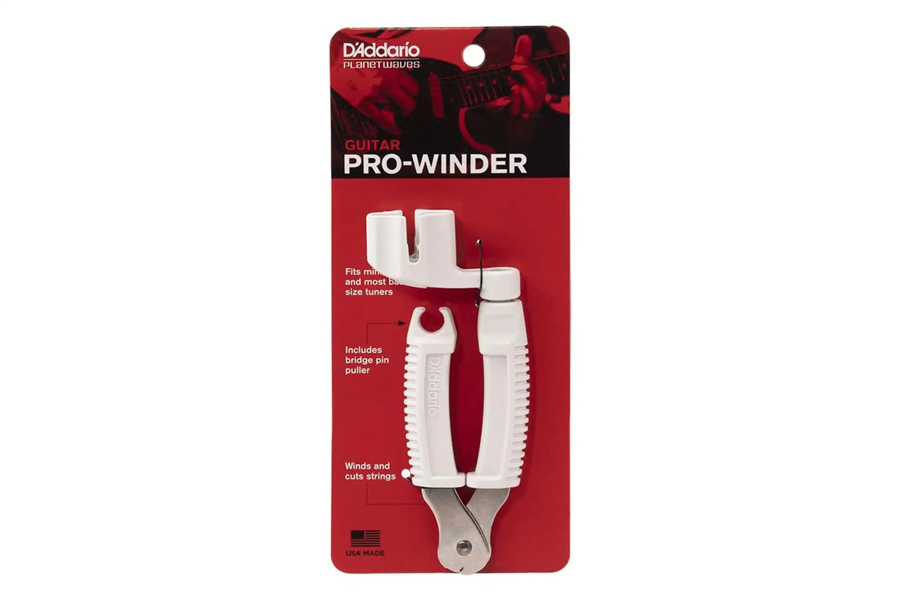 D'Addario White Pro String Winder