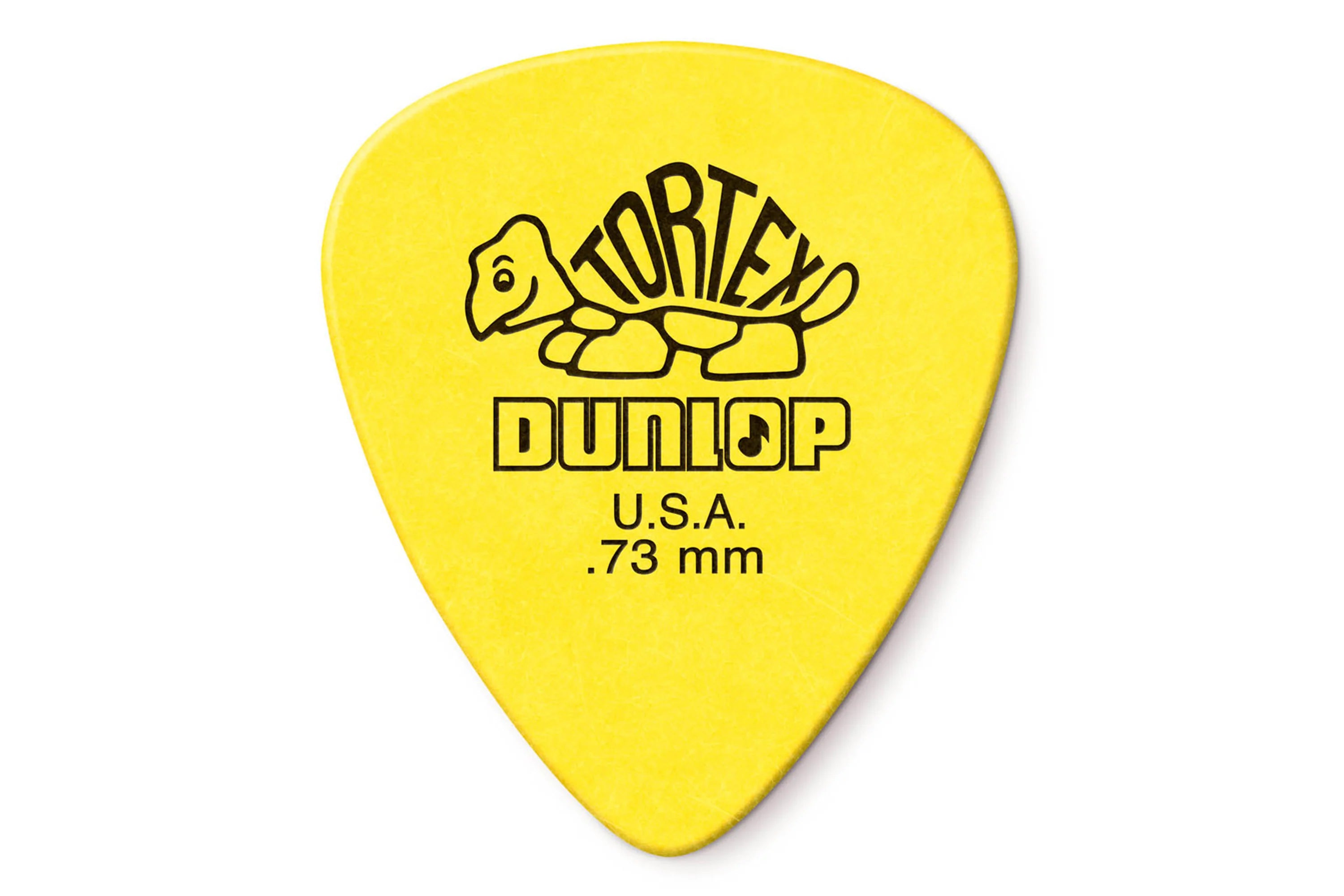 Dunlop Tortex® Standard .73mm Yellow Guitar & Ukulele Pick - SINGLE PICK