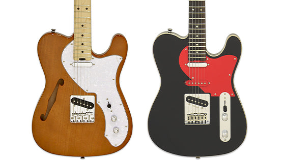 Head-to-Head: Aria 615-WJ Nashville Hot Rod vs. Aria TEG-TL Pro II Modern Classics Electric Guitars