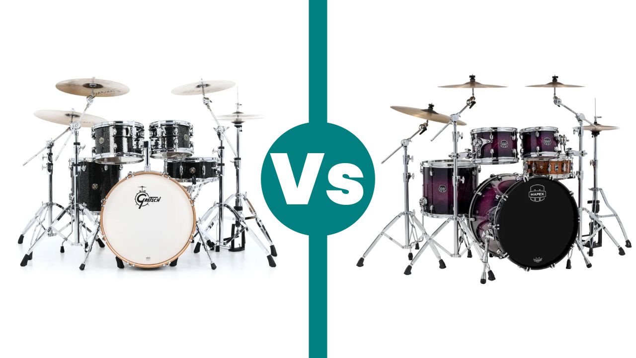 Gretsch Catalina Maple vs Mapex Saturn VI Rock - Terry Carter Gretsch Catalina Maple vs Mapex Saturn VI Rock - Terry Carter