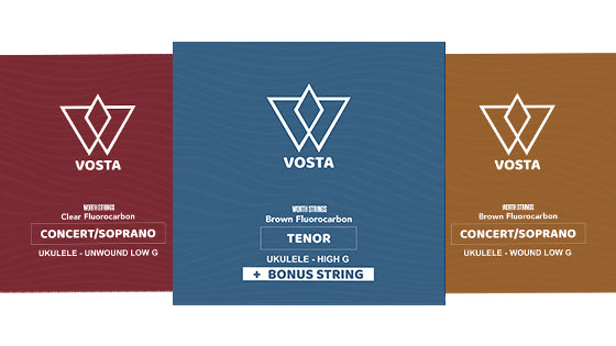 Worth Brown by Vosta Ukulele Strings