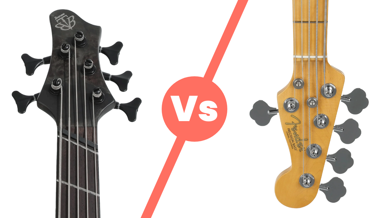 Ibanez BTB805MS vs. Fender American Pro II P-Bass