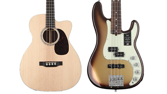 Martin Acoustic Bass vs. Fender Electric Bass: Which Is Right for You?