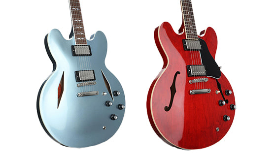 Epiphone Dave Grohl DG-335 vs Gibson ES-335: A Semi-Hollowbody Showdown