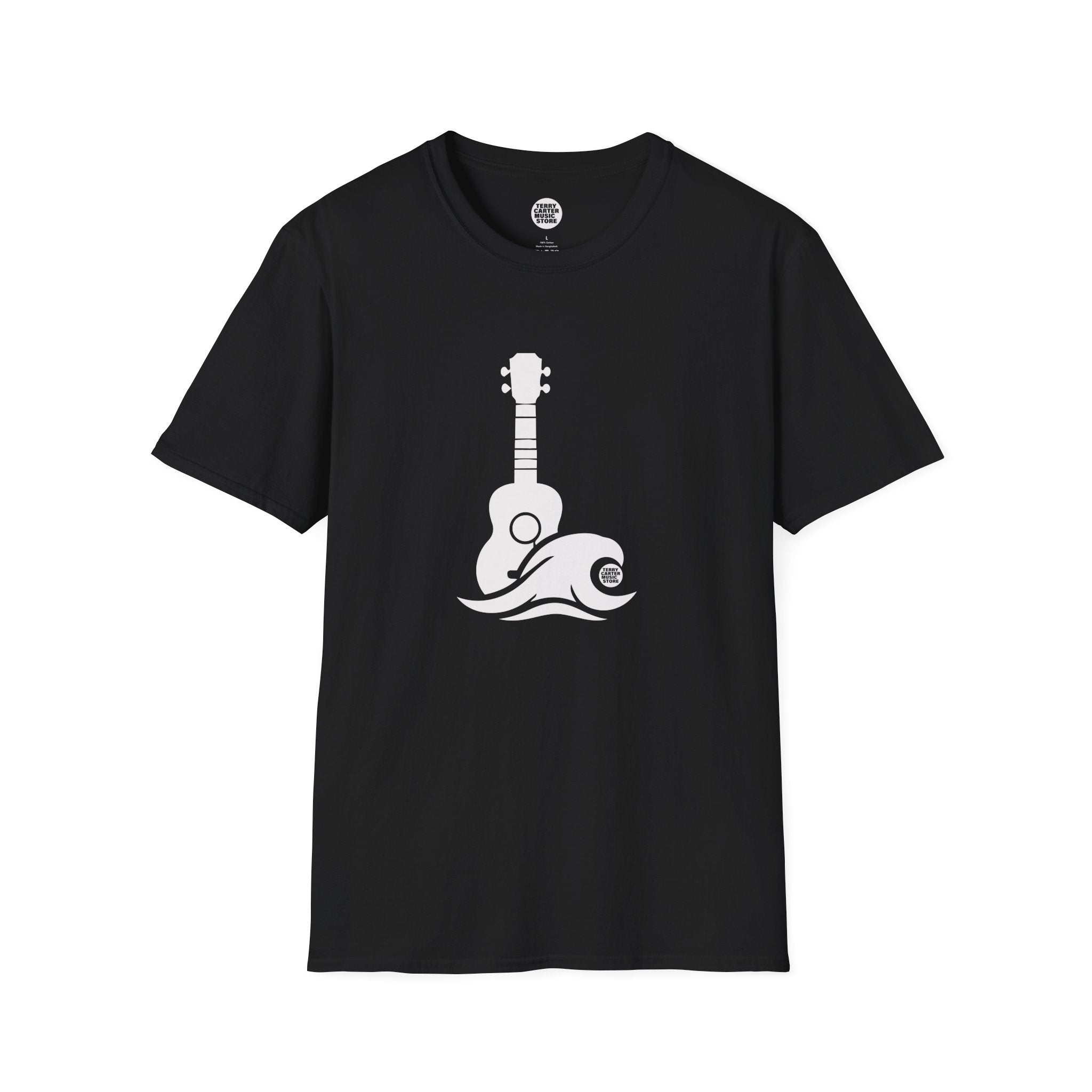 Ukulele Musician T‑Shirt - White Logo