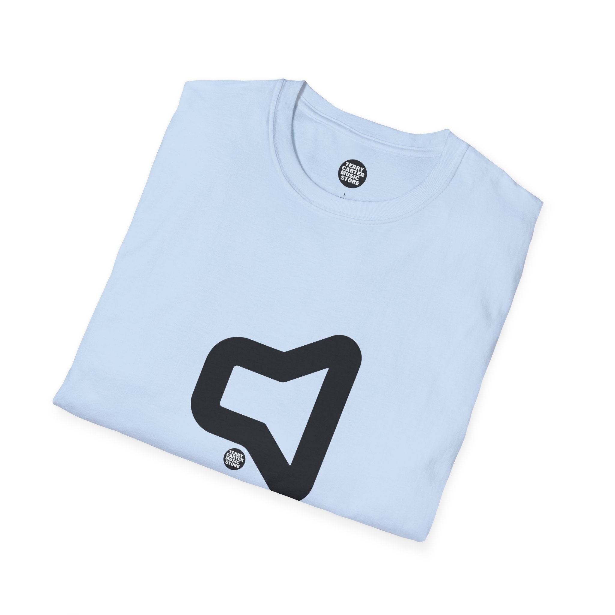 Speaker Icon T‑Shirt - Black Logo