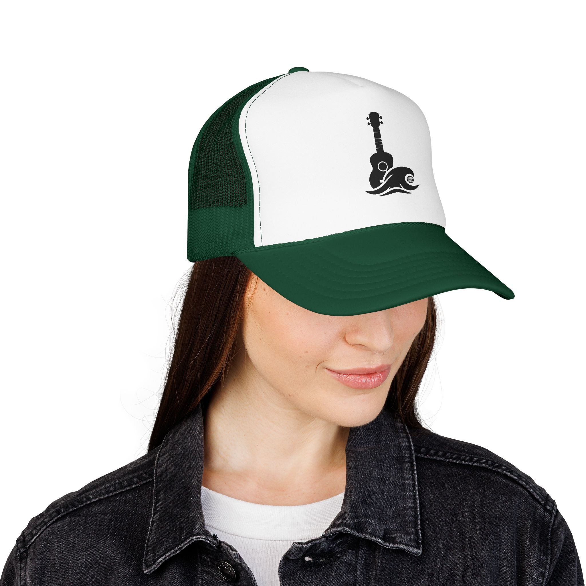 Ukulele Musician Foam Trucker Hat