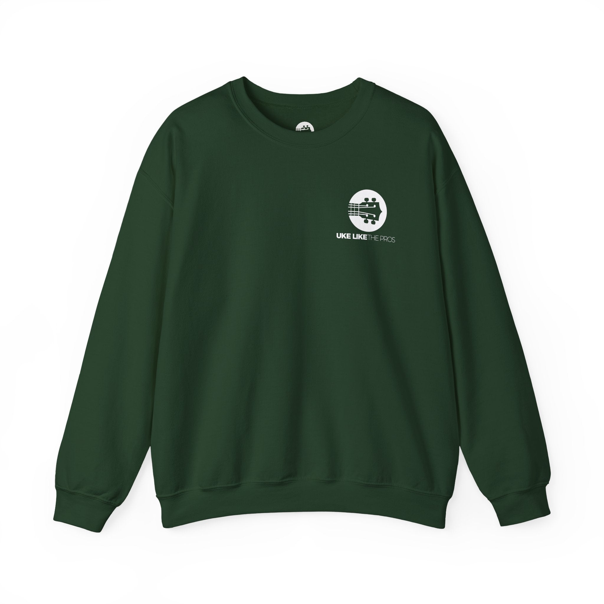 Uke Like The Pros Sweatshirt - White Logo