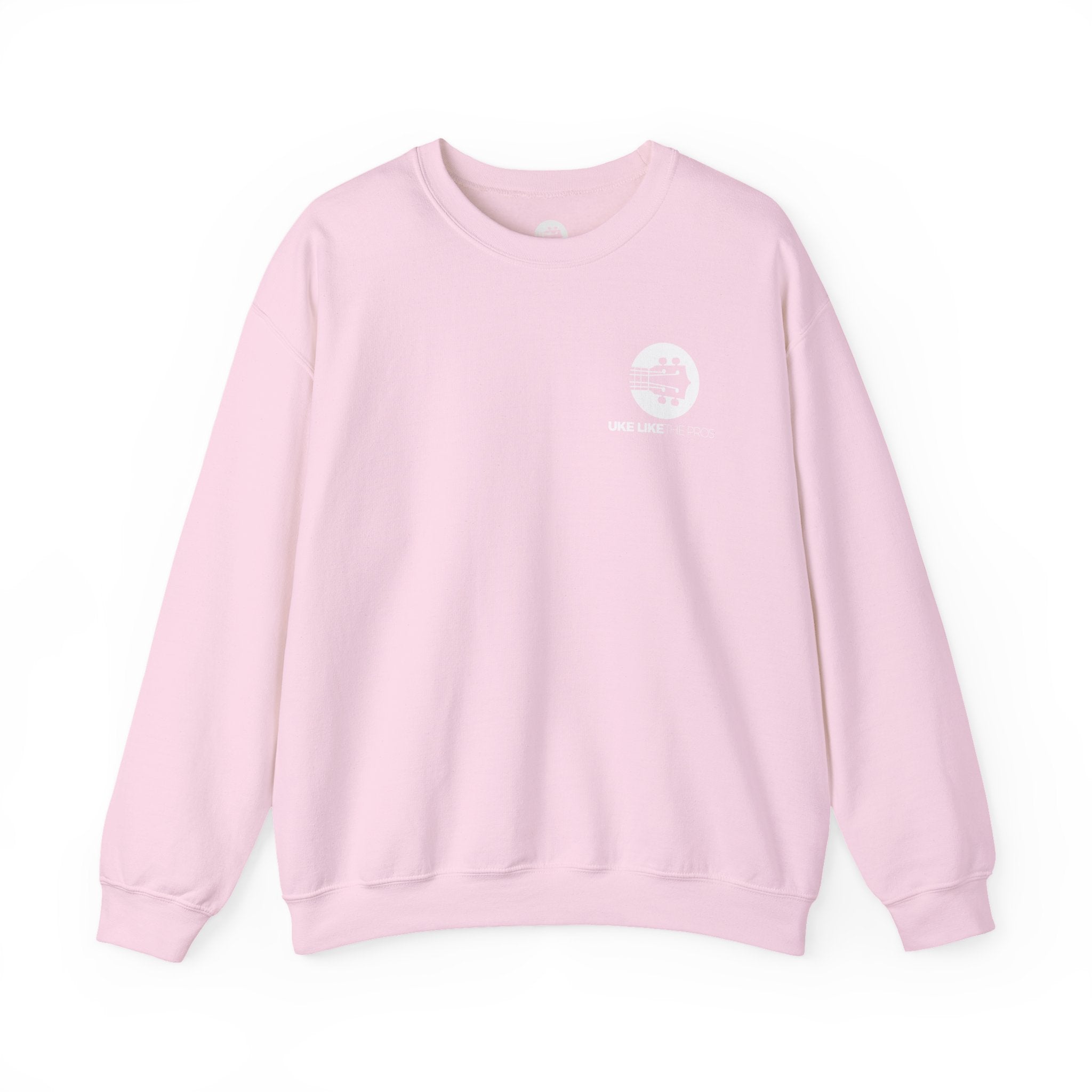 Uke Like The Pros Sweatshirt - White Logo
