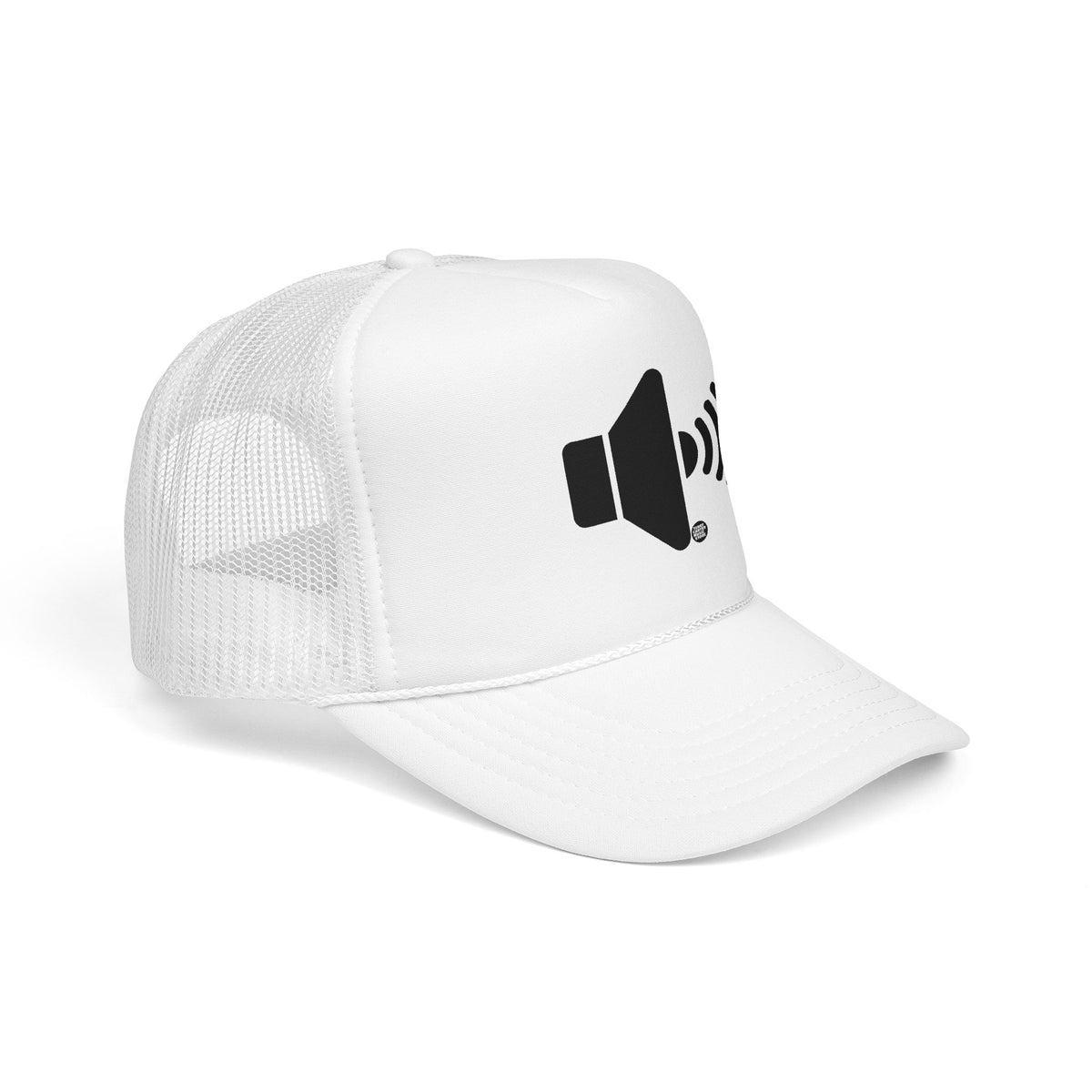 Sound On Speaker Icon Foam Trucker Hat