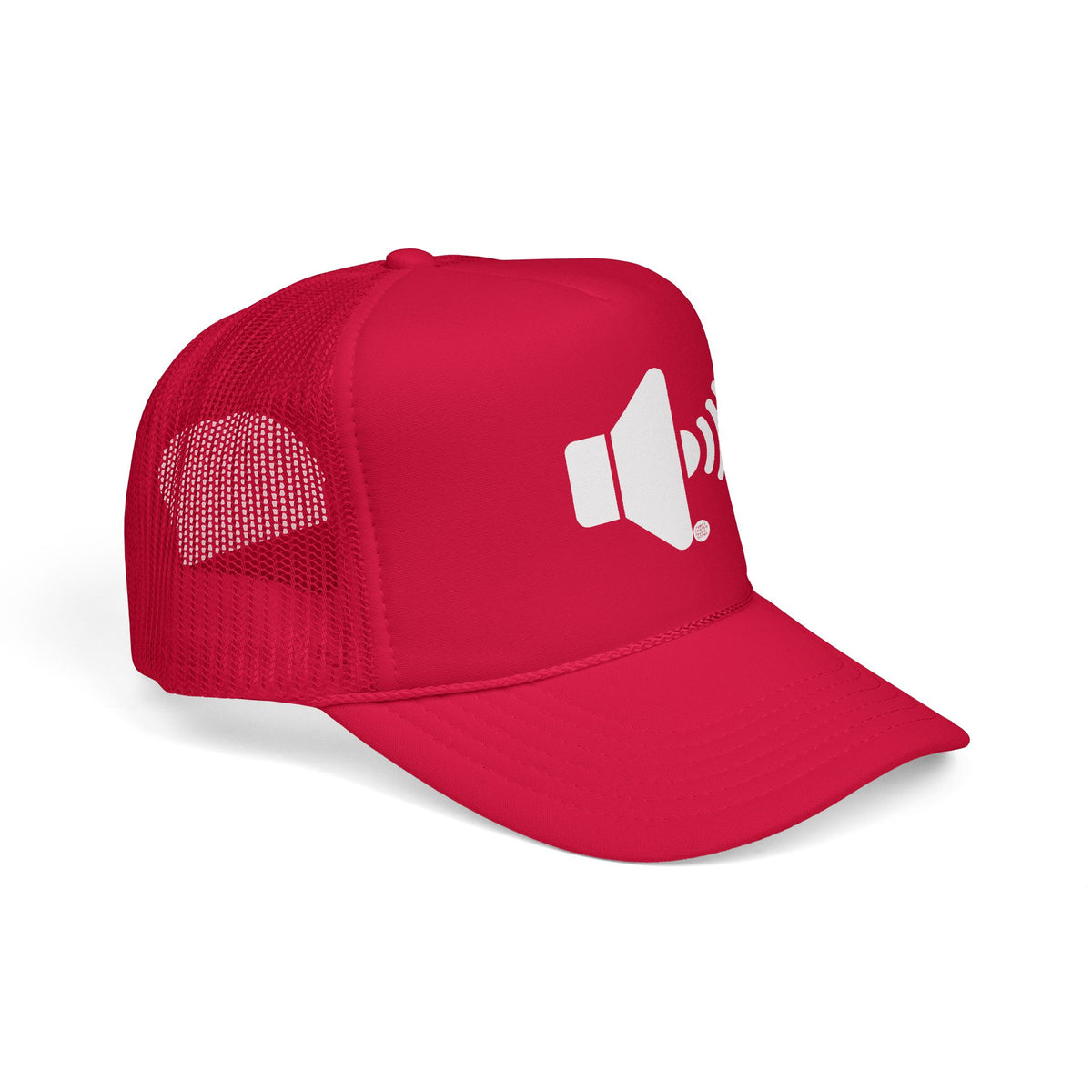 Sound On Speaker Icon Foam Trucker Hat