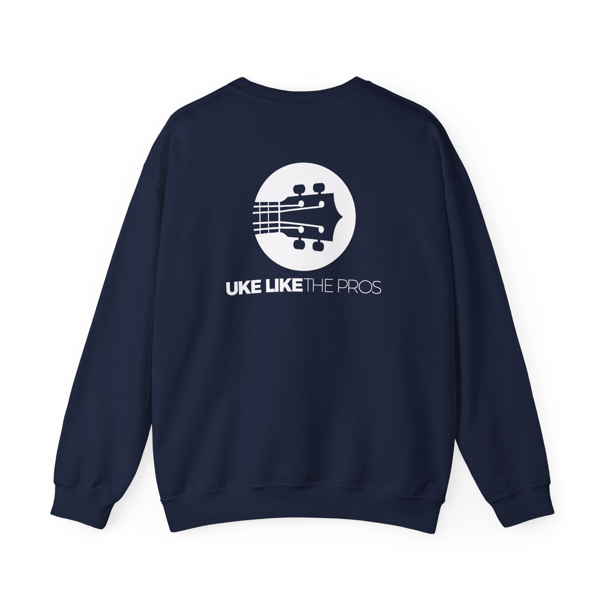 Uke Like The Pros Sweatshirt - White Logo