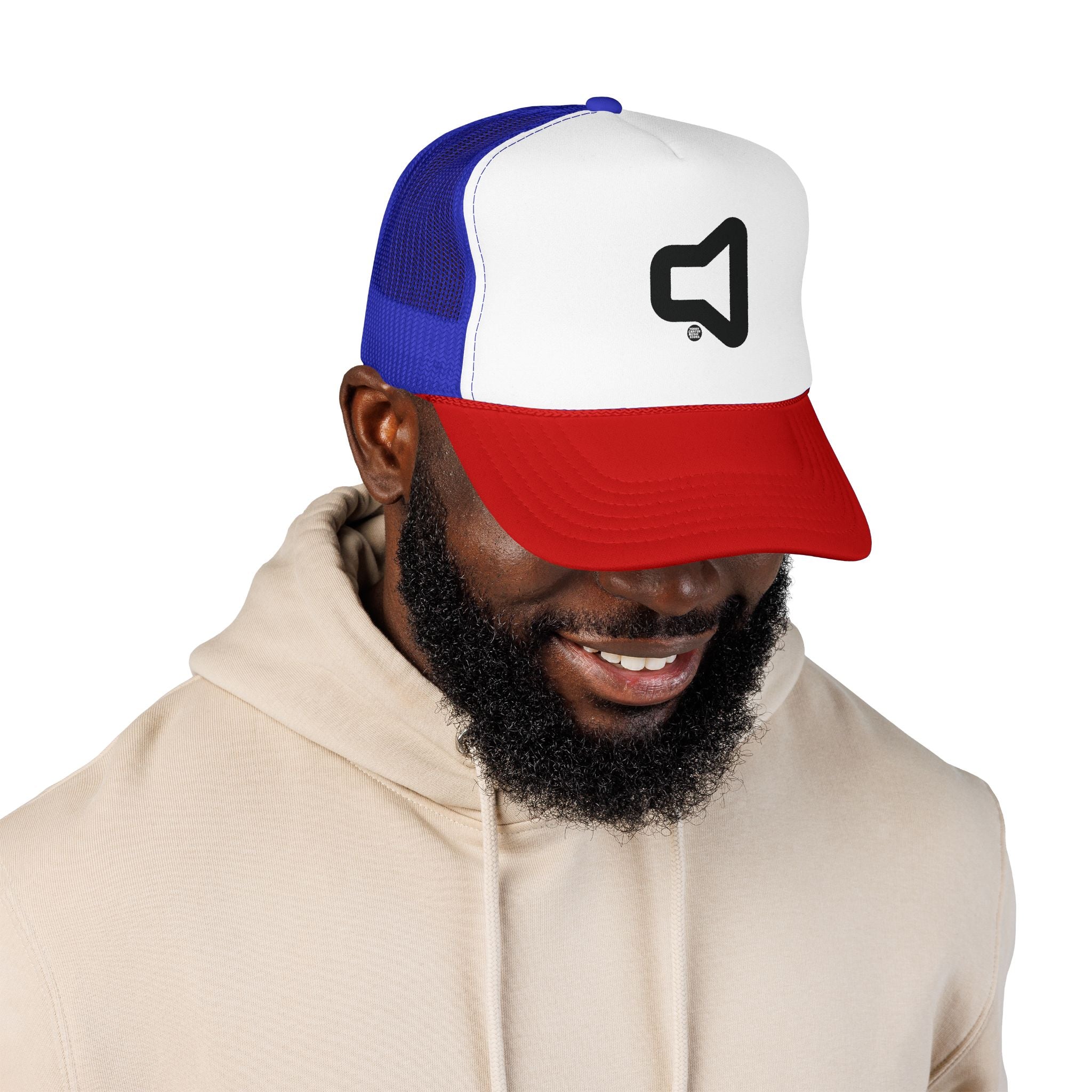 Speaker Icon Foam Trucker Hat
