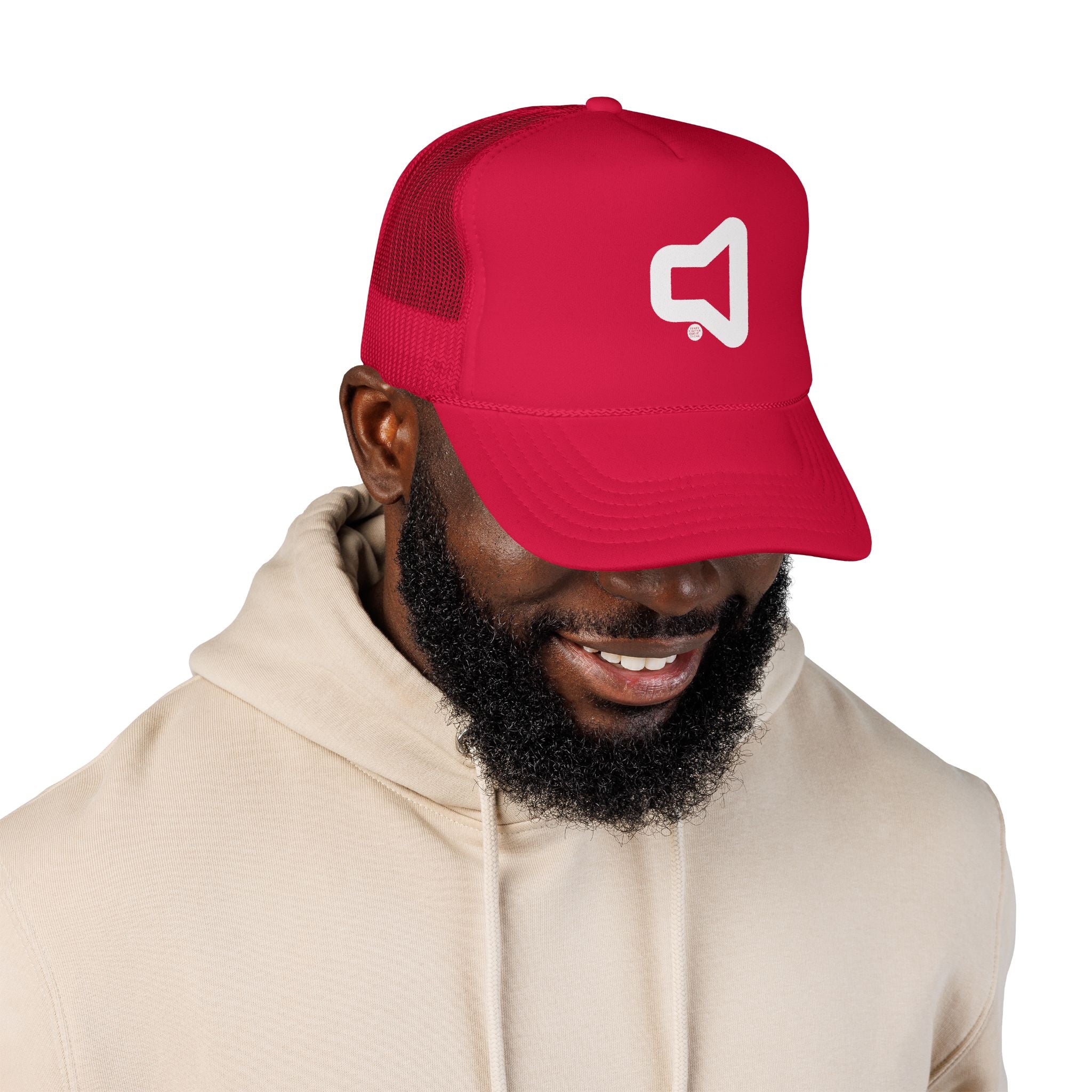 Speaker Icon Foam Trucker Hat