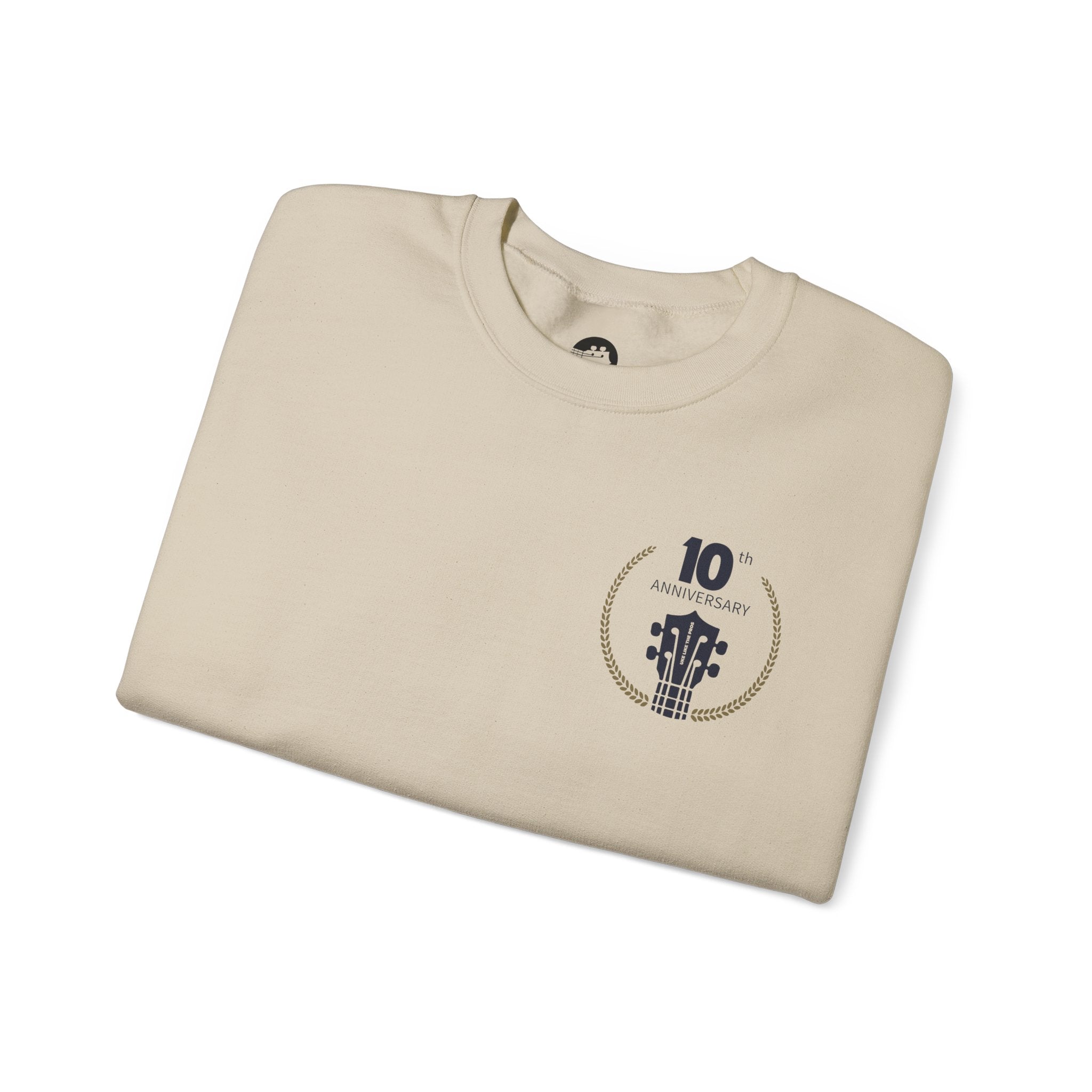 Uke Like The Pros 10th Anniversary Crewneck Sweatshirt