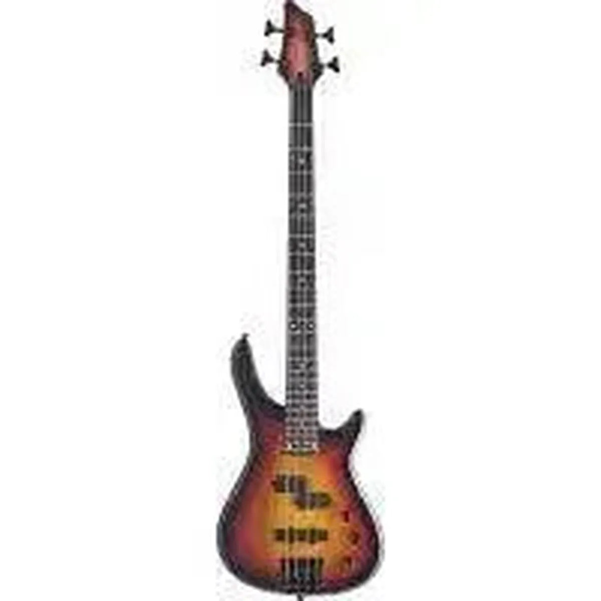 Stagg BC300-SB Fusion 4-string electric bass guitar in sunburst, full front view