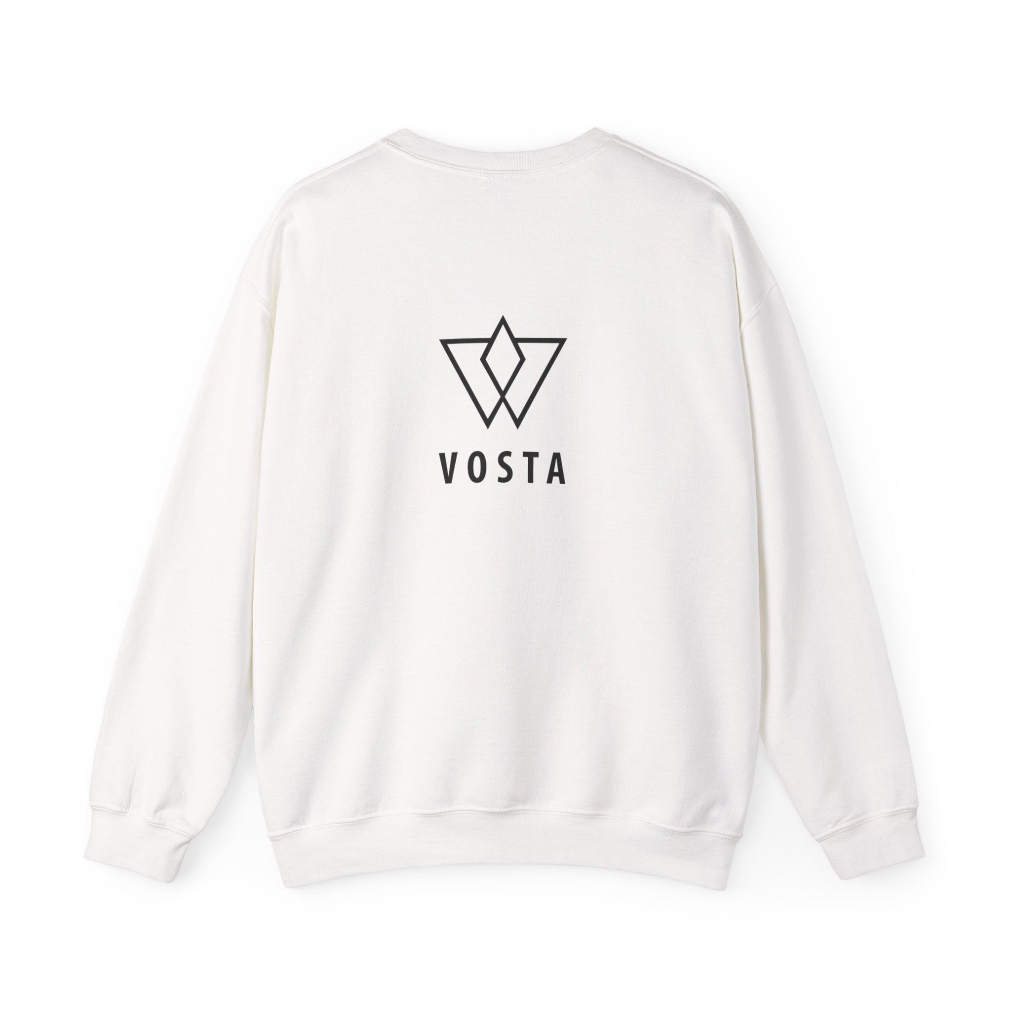 Vosta Crewneck Sweatshirt — Black Logo